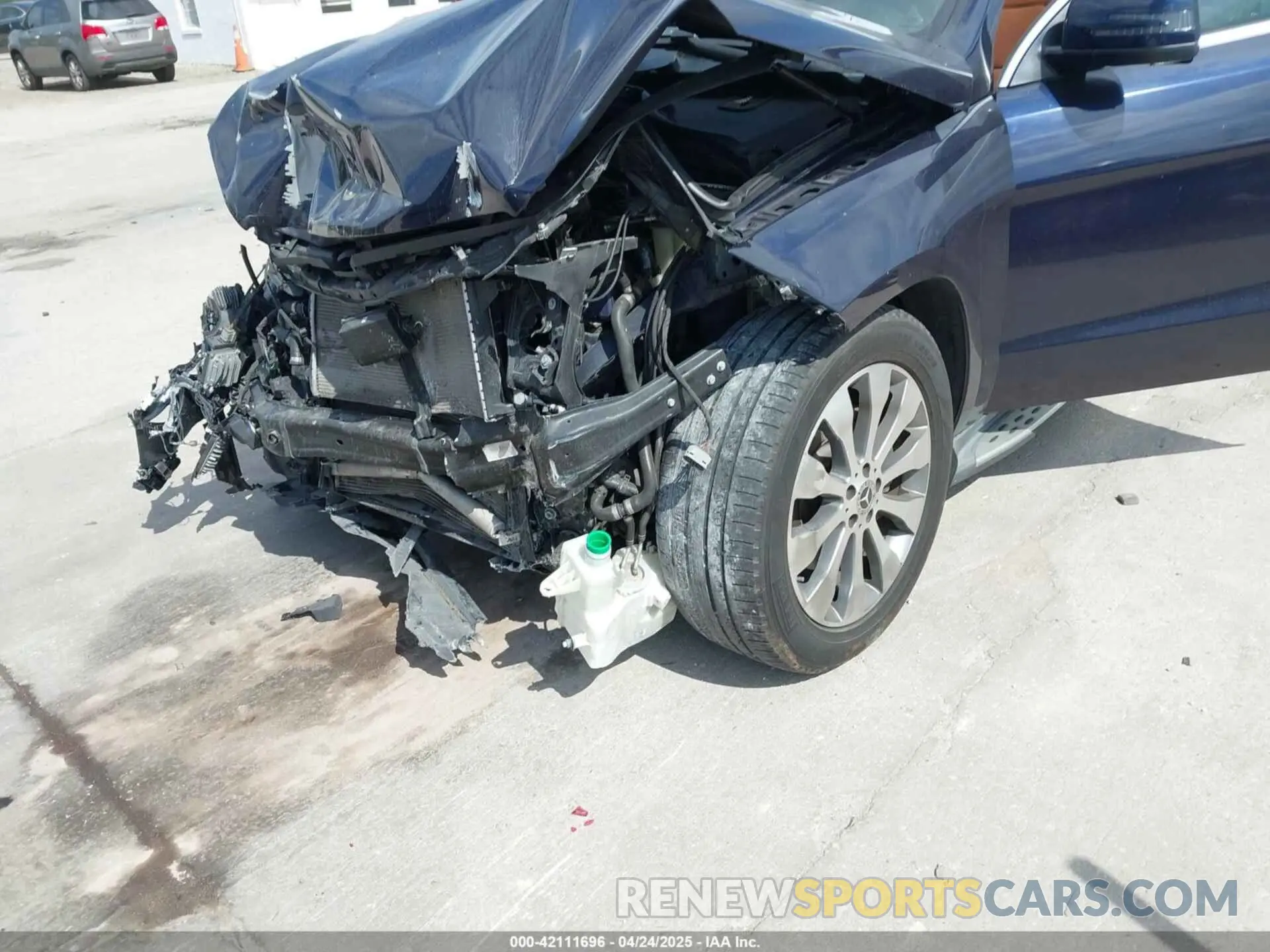6 fotografías del automóvil dañado 4JGDF6EE7KB183097 MERCEDES-BENZ GLS 450 2019