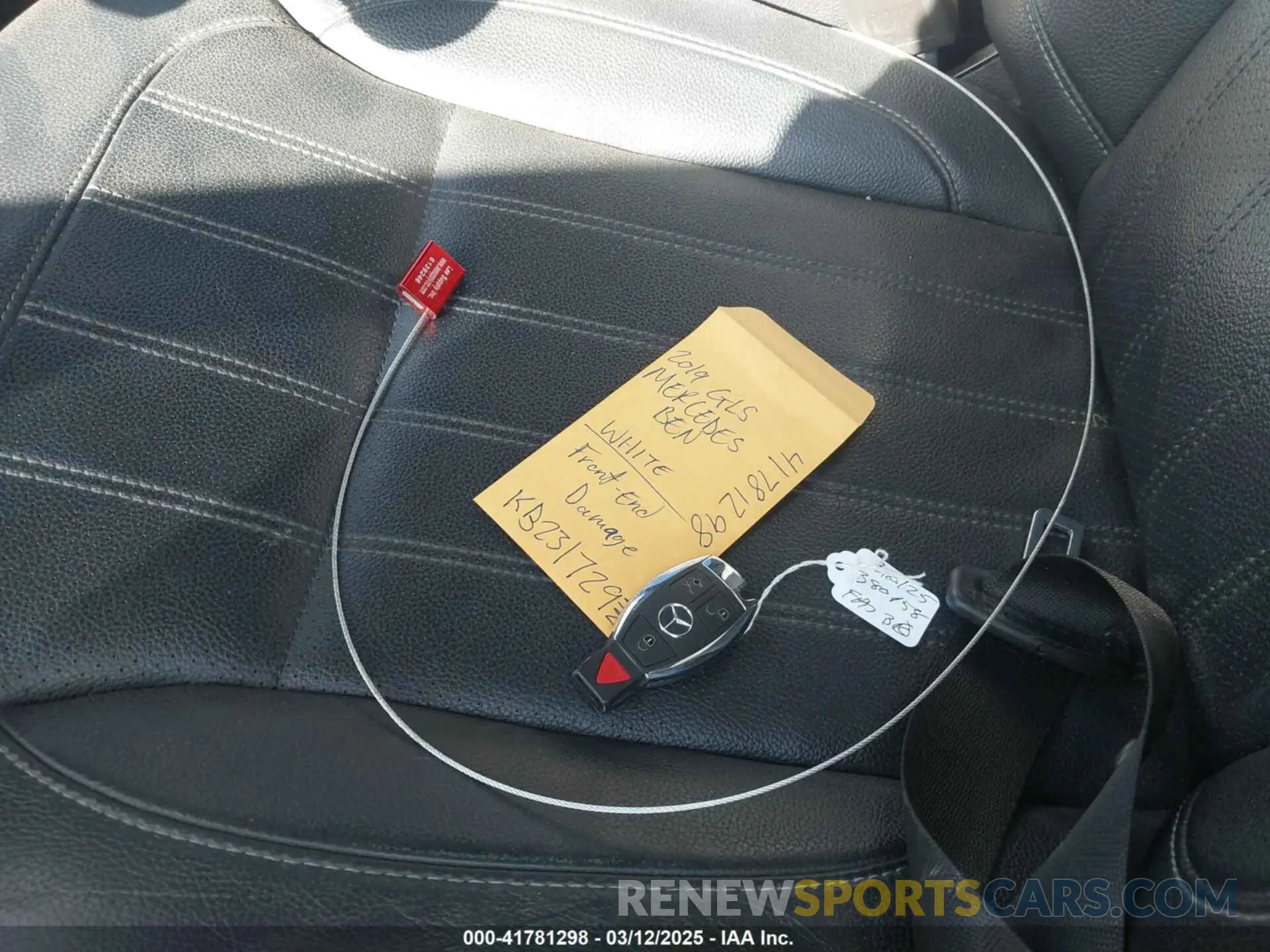 11 fotografías del automóvil dañado 4JGDF6EE7KB231729 MERCEDES-BENZ GLS 450 2019