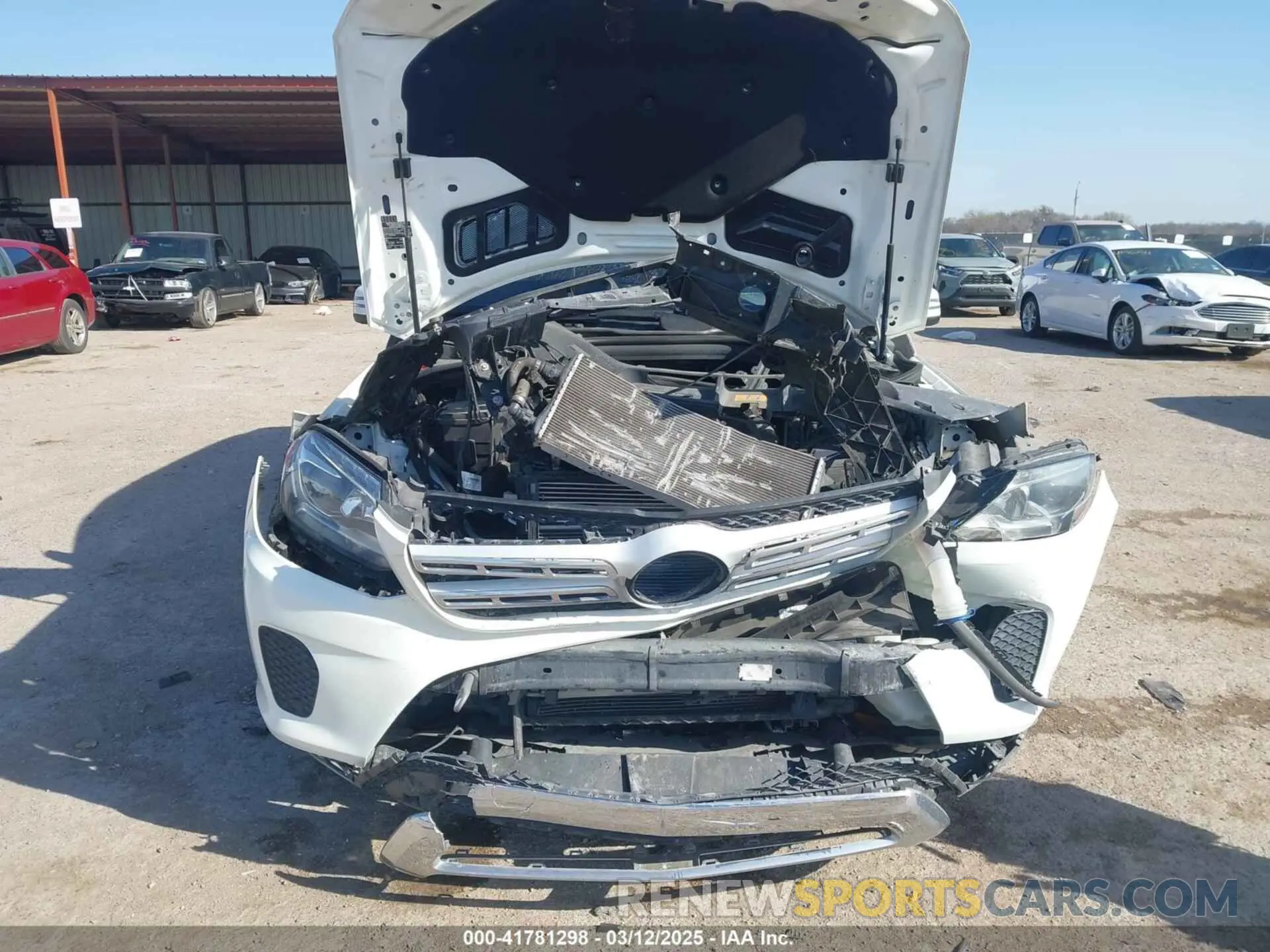 12 fotografías del automóvil dañado 4JGDF6EE7KB231729 MERCEDES-BENZ GLS 450 2019