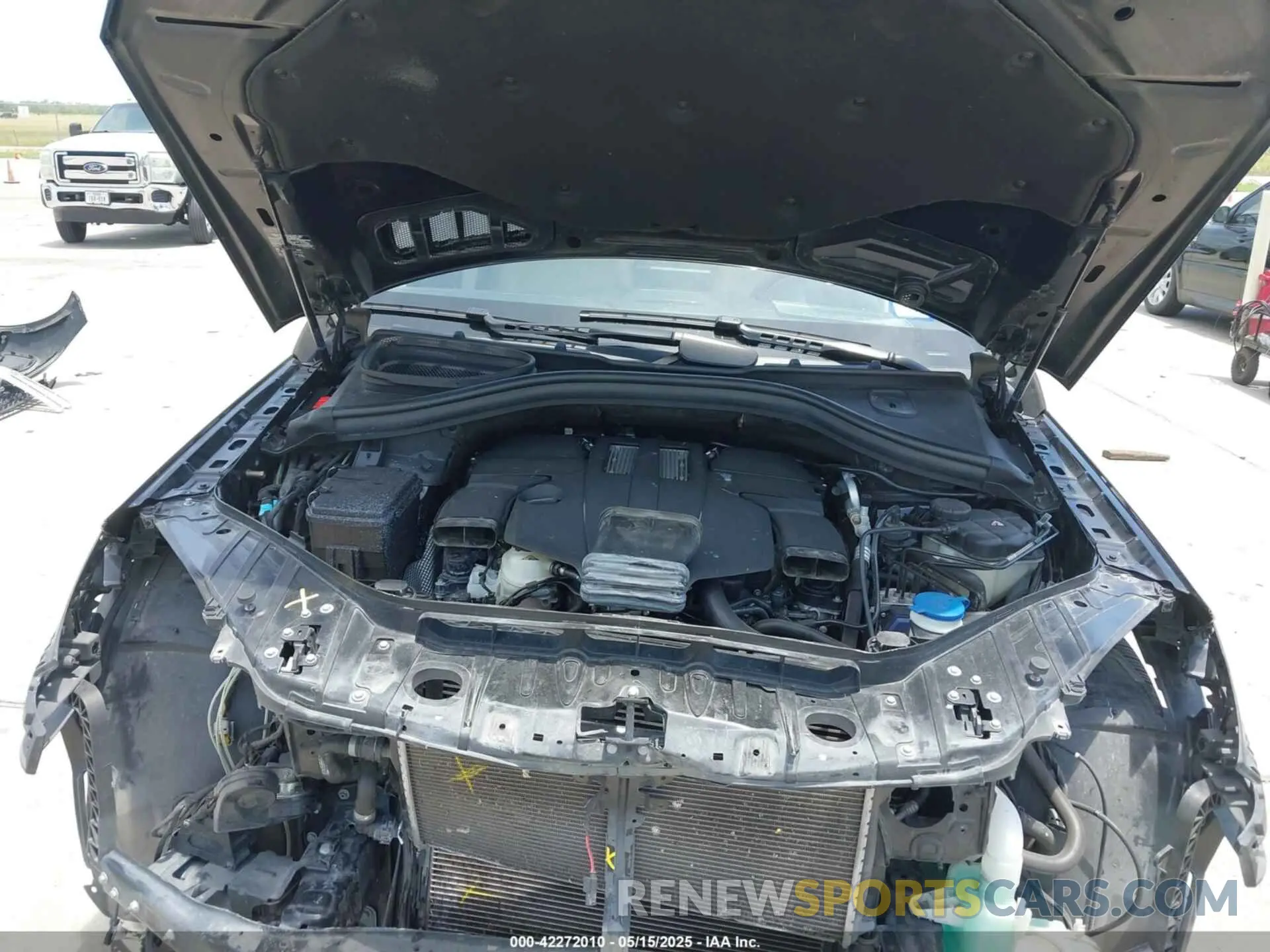 10 fotografías del automóvil dañado 4JGDF6EE9KB201924 MERCEDES-BENZ GLS 450 2019