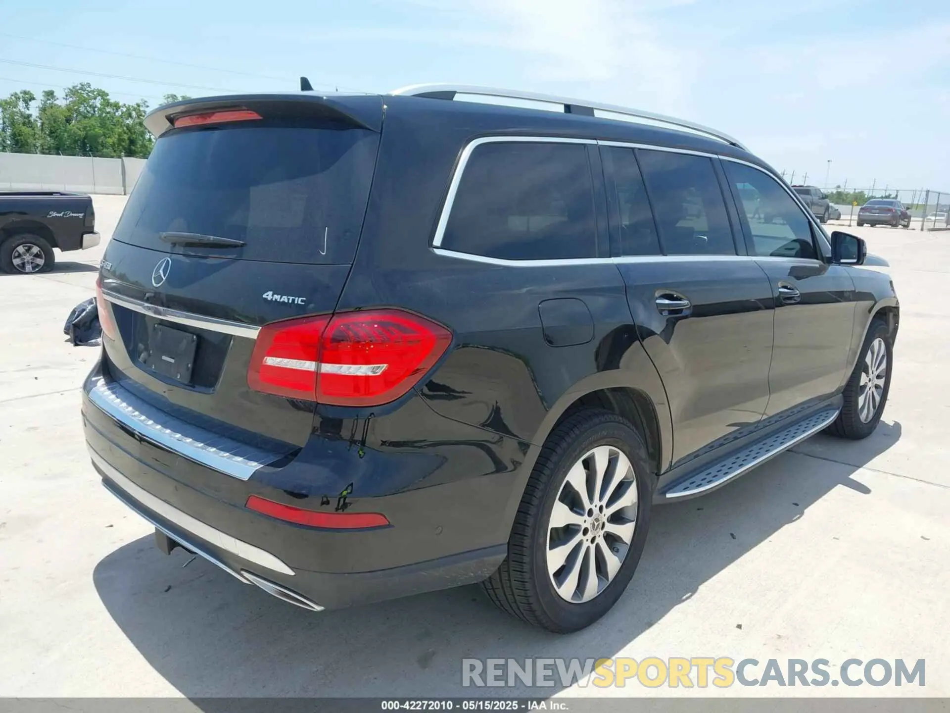 4 fotografías del automóvil dañado 4JGDF6EE9KB201924 MERCEDES-BENZ GLS 450 2019