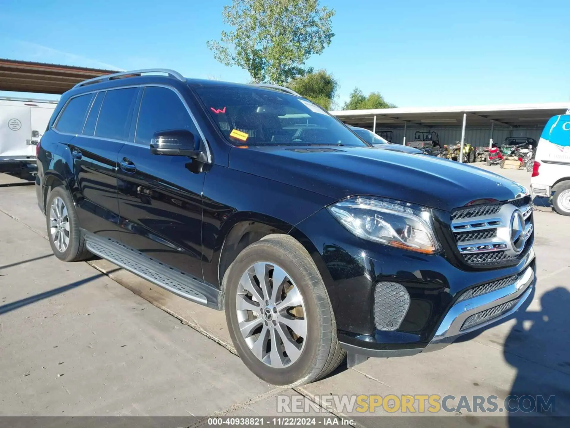 1 fotografías del automóvil dañado 4JGDF6EE9KB232154 MERCEDES-BENZ GLS 450 2019