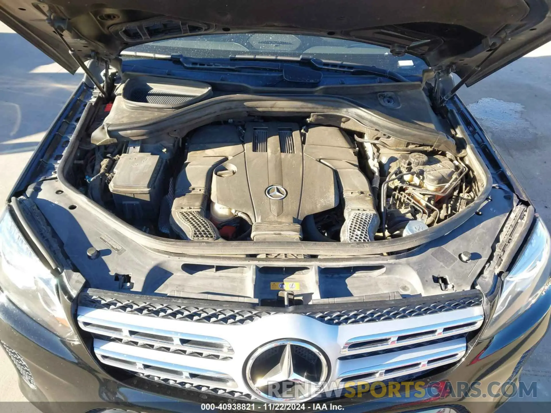 10 fotografías del automóvil dañado 4JGDF6EE9KB232154 MERCEDES-BENZ GLS 450 2019