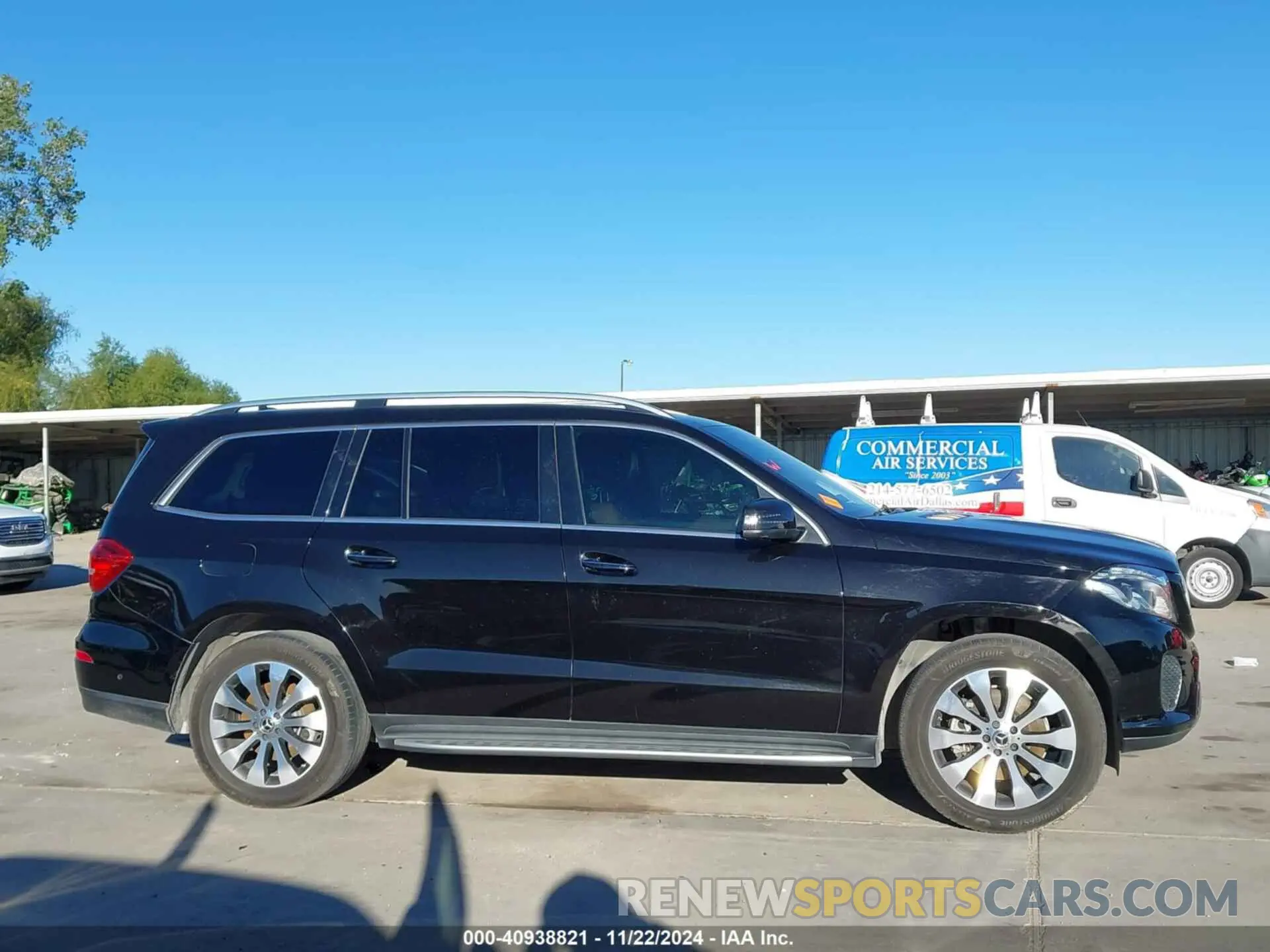 13 fotografías del automóvil dañado 4JGDF6EE9KB232154 MERCEDES-BENZ GLS 450 2019
