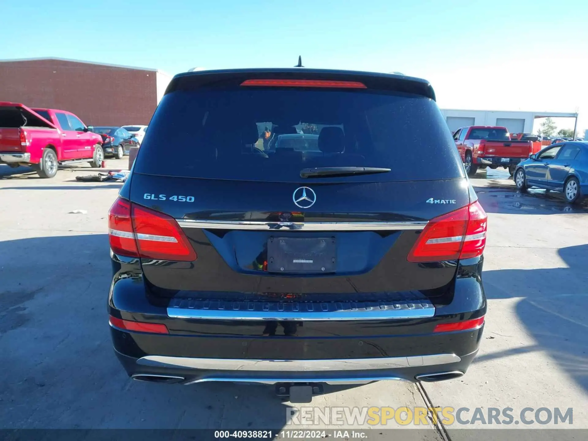 16 fotografías del automóvil dañado 4JGDF6EE9KB232154 MERCEDES-BENZ GLS 450 2019
