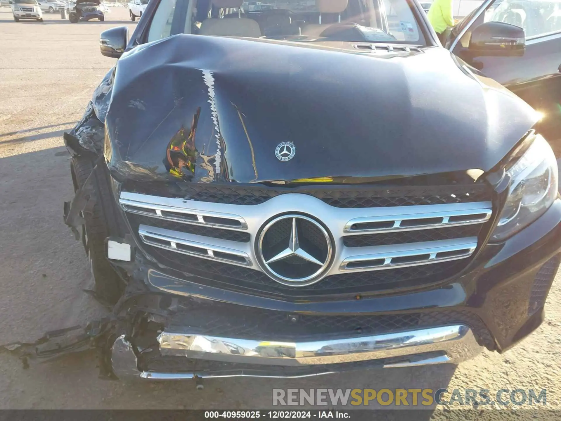 10 fotografías del automóvil dañado 4JGDF6EEXKB228856 MERCEDES-BENZ GLS 450 2019