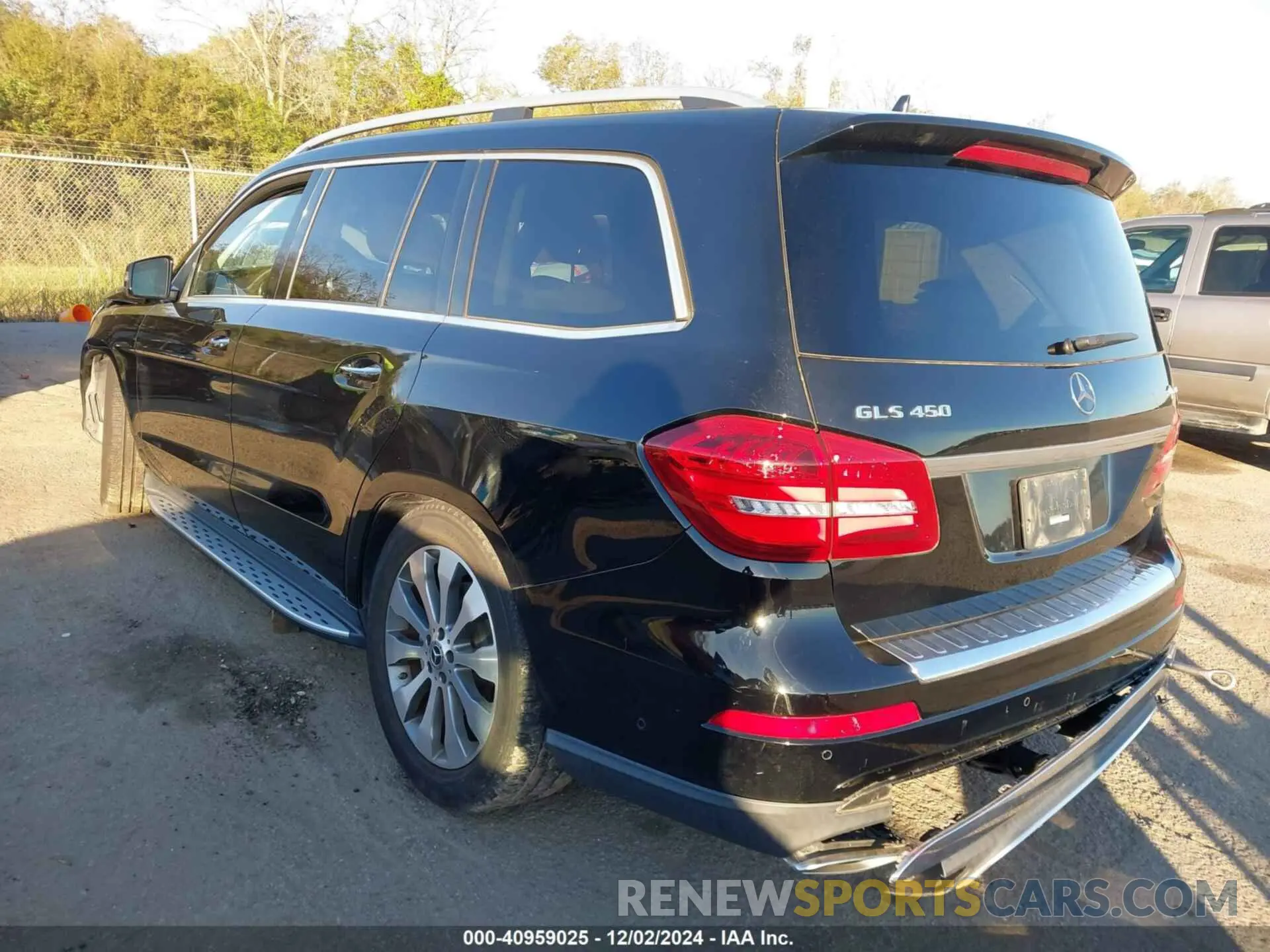 3 fotografías del automóvil dañado 4JGDF6EEXKB228856 MERCEDES-BENZ GLS 450 2019