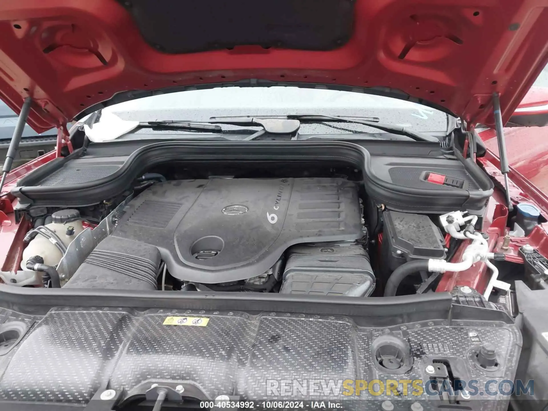 10 fotografías del automóvil dañado 4JGFF5KE2LA268203 MERCEDES-BENZ GLS 450 2020