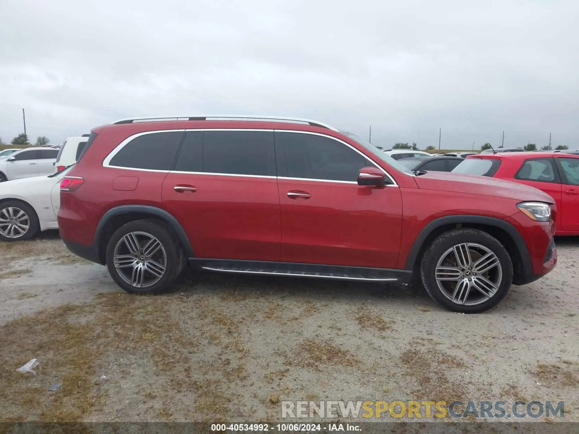 13 fotografías del automóvil dañado 4JGFF5KE2LA268203 MERCEDES-BENZ GLS 450 2020