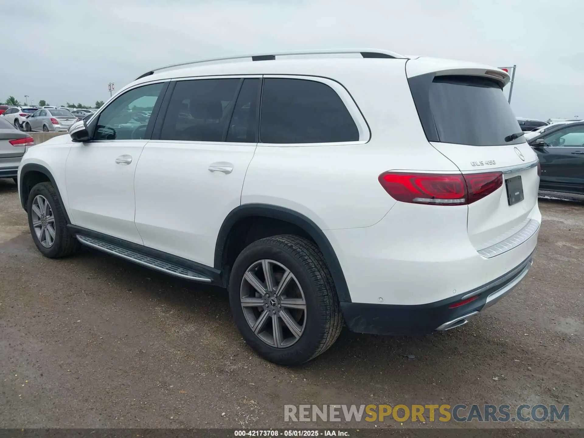 3 fotografías del automóvil dañado 4JGFF5KE5LA131319 MERCEDES-BENZ GLS 450 2020