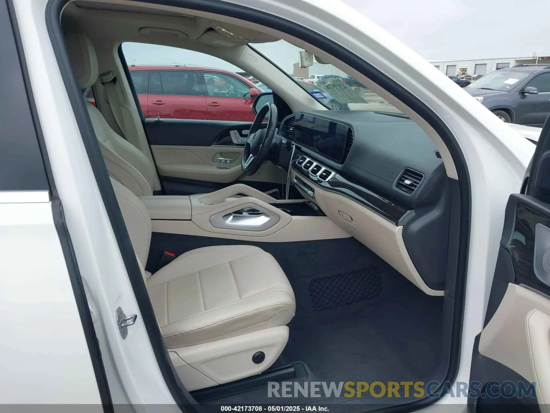 5 fotografías del automóvil dañado 4JGFF5KE5LA131319 MERCEDES-BENZ GLS 450 2020