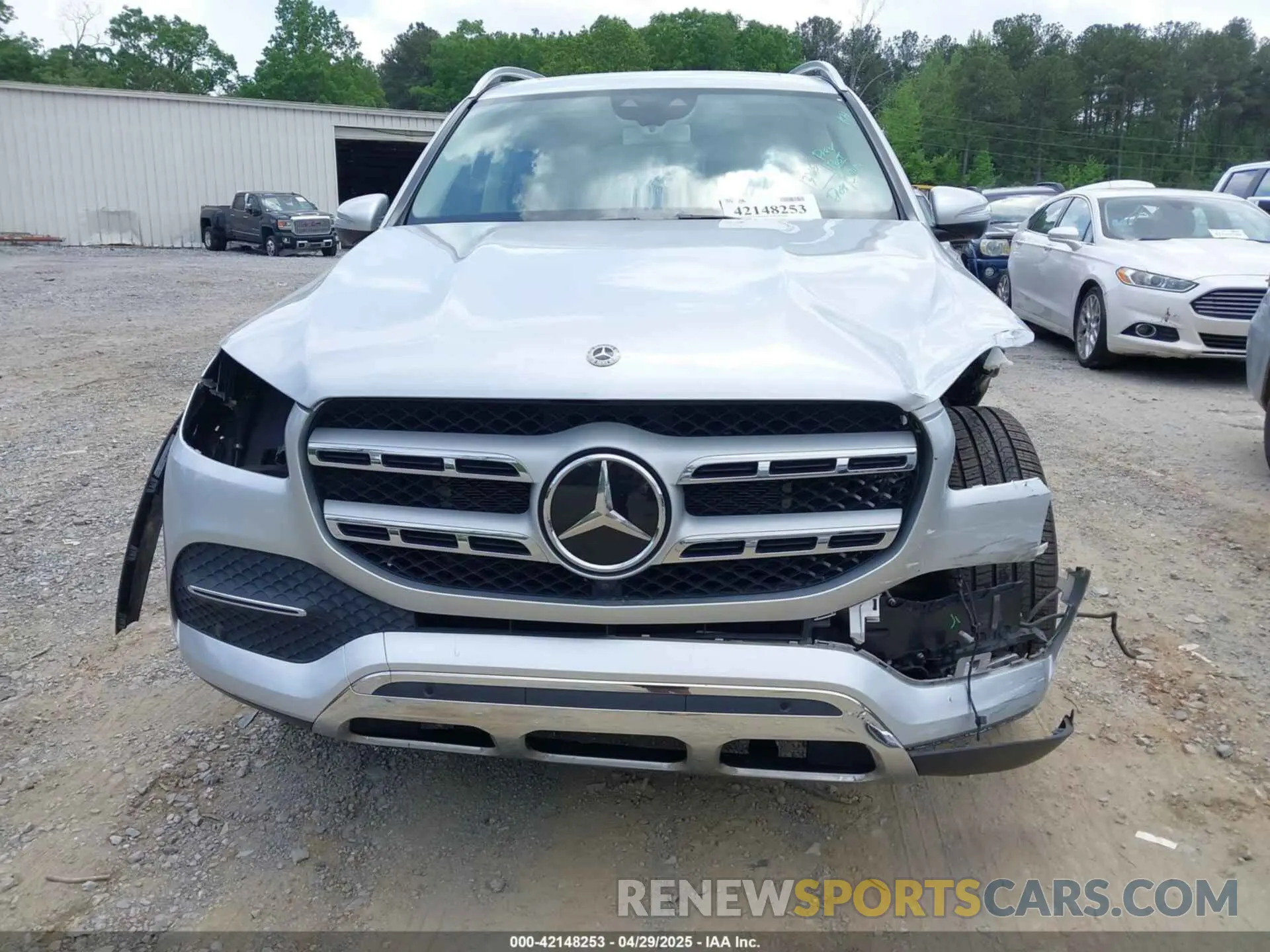 13 fotografías del automóvil dañado 4JGFF5KE5LA227290 MERCEDES-BENZ GLS 450 2020