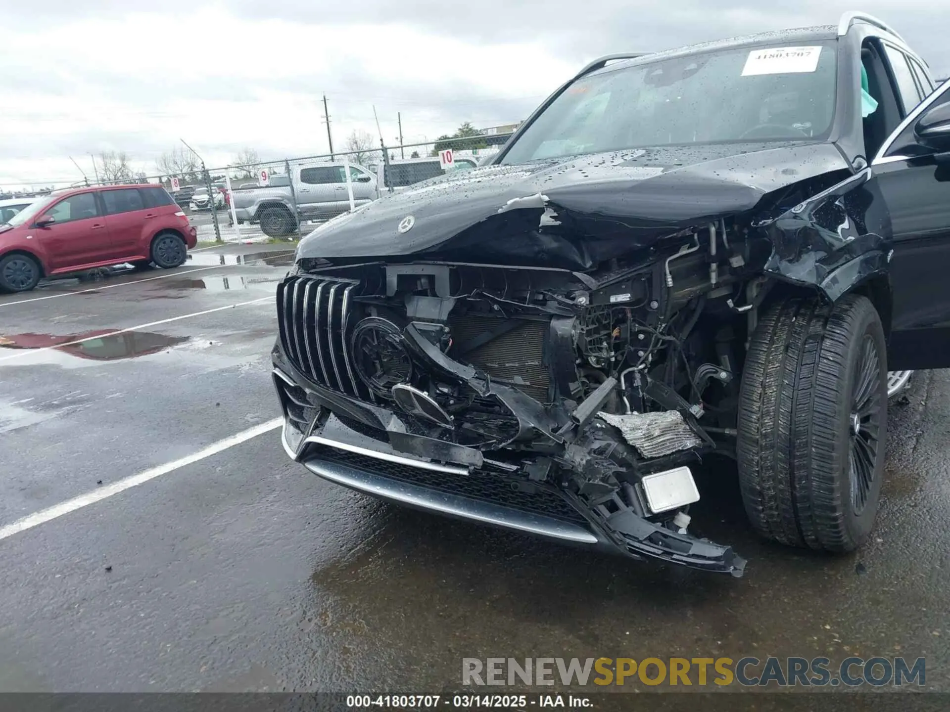 6 fotografías del automóvil dañado 4JGFF5KE7LA123979 MERCEDES-BENZ GLS 450 2020