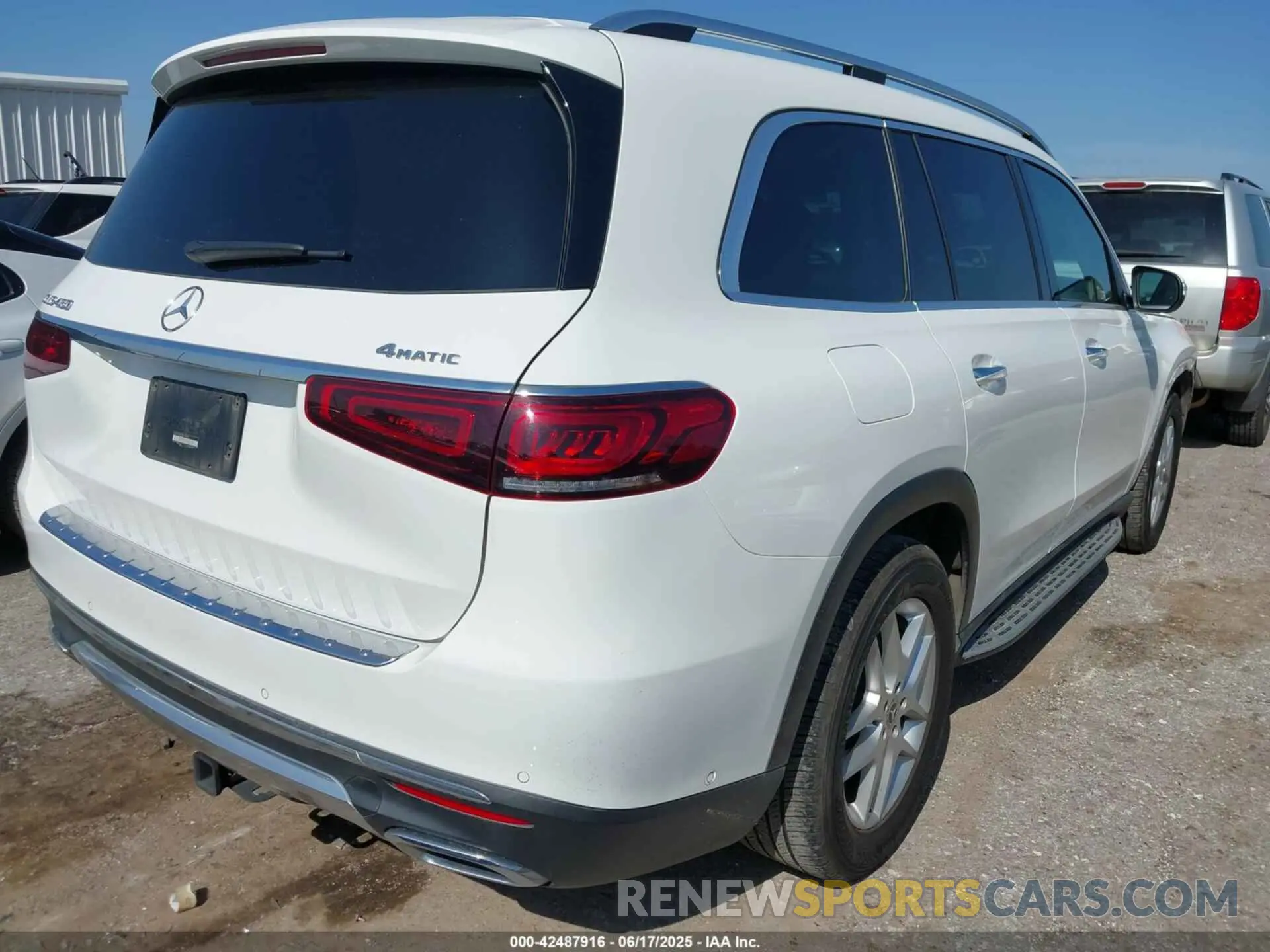 4 fotografías del automóvil dañado 4JGFF5KE9LA214090 MERCEDES-BENZ GLS 450 2020