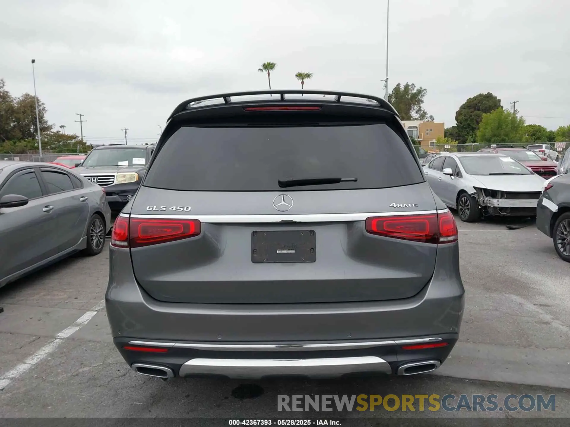 17 fotografías del automóvil dañado 4JGFF5KE9LA282289 MERCEDES-BENZ GLS 450 2020