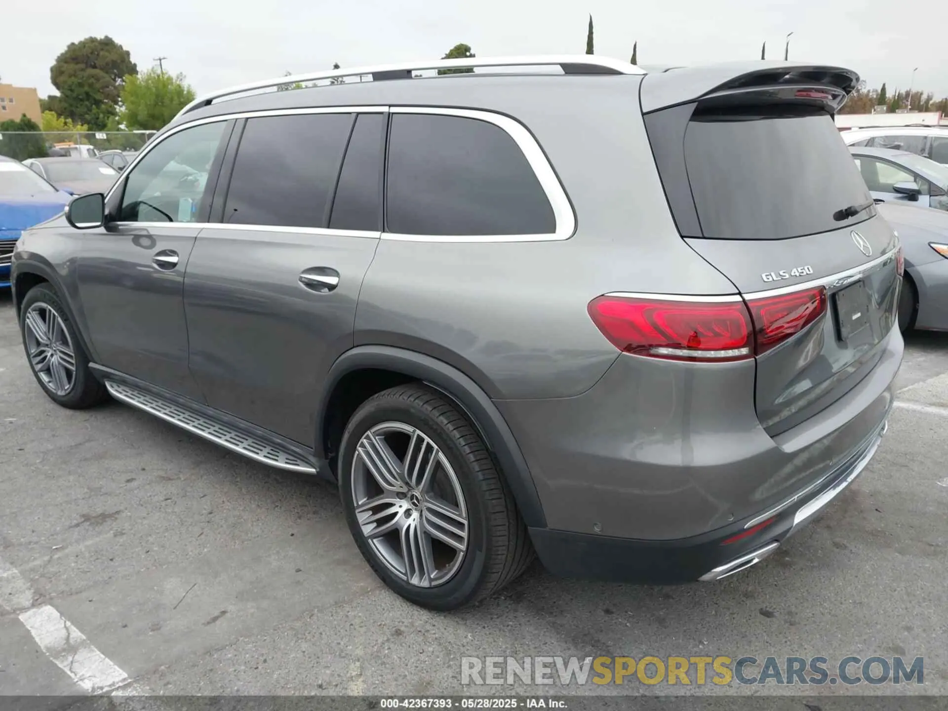 3 fotografías del automóvil dañado 4JGFF5KE9LA282289 MERCEDES-BENZ GLS 450 2020