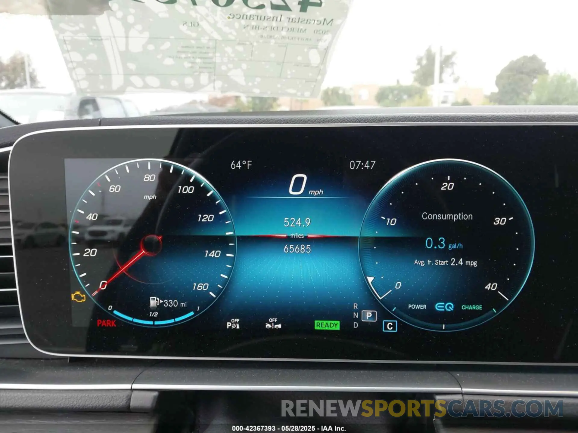 7 fotografías del automóvil dañado 4JGFF5KE9LA282289 MERCEDES-BENZ GLS 450 2020