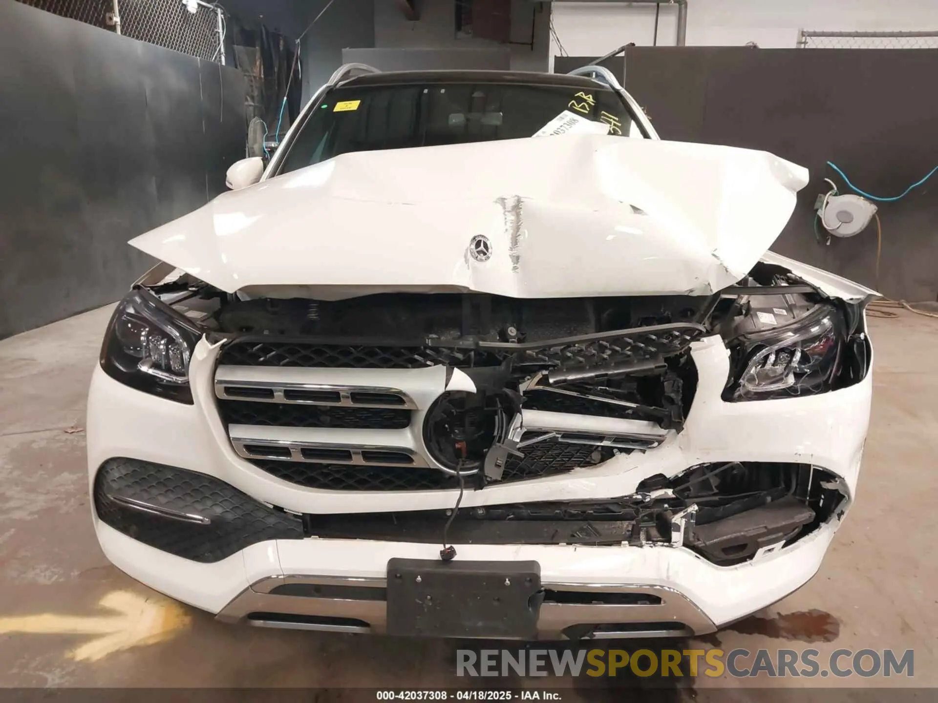 12 fotografías del automóvil dañado 4JGFF5KE3MA399786 MERCEDES-BENZ GLS 450 2021