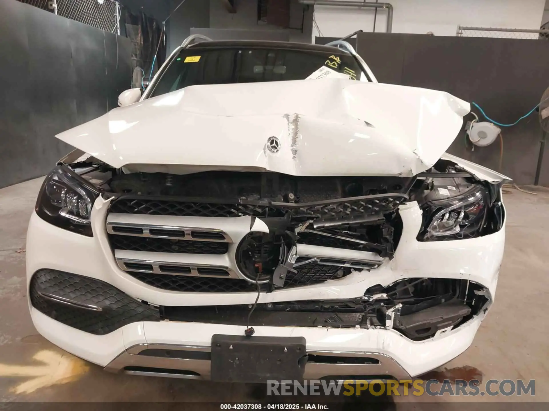 6 fotografías del automóvil dañado 4JGFF5KE3MA399786 MERCEDES-BENZ GLS 450 2021