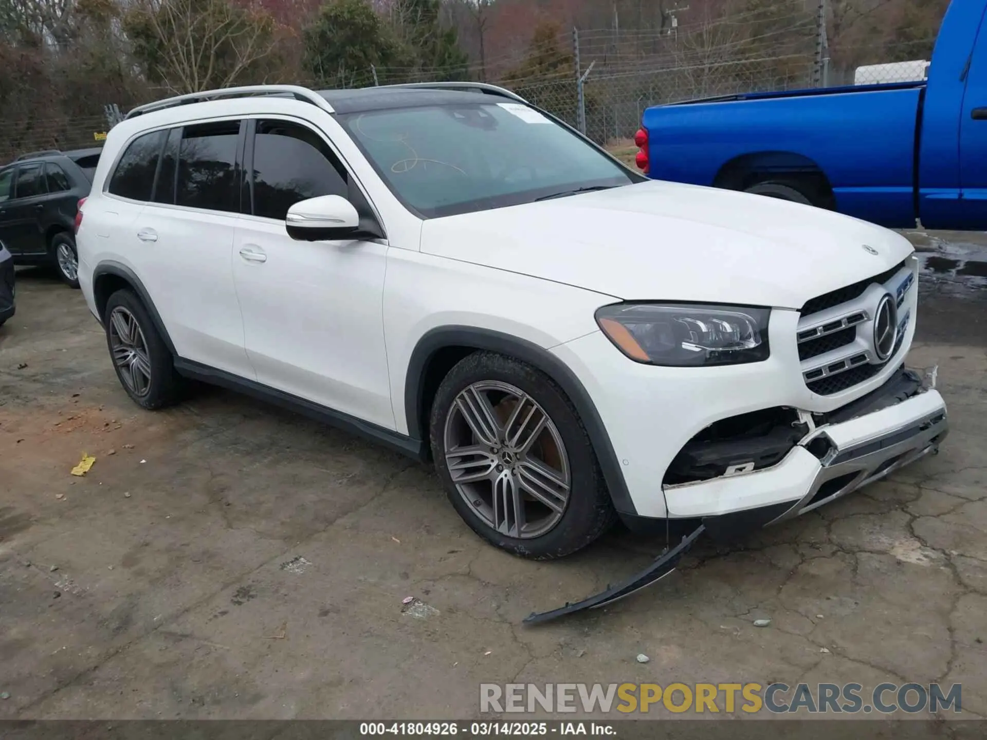 1 fotografías del automóvil dañado 4JGFF5KE4MA527615 MERCEDES-BENZ GLS 450 2021