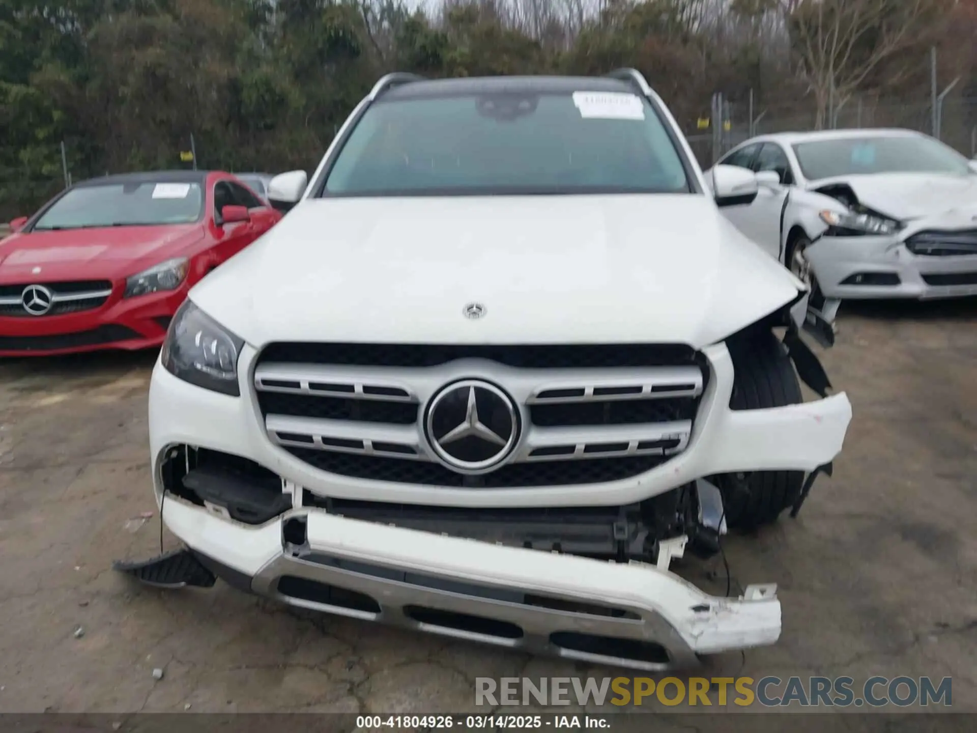 11 fotografías del automóvil dañado 4JGFF5KE4MA527615 MERCEDES-BENZ GLS 450 2021