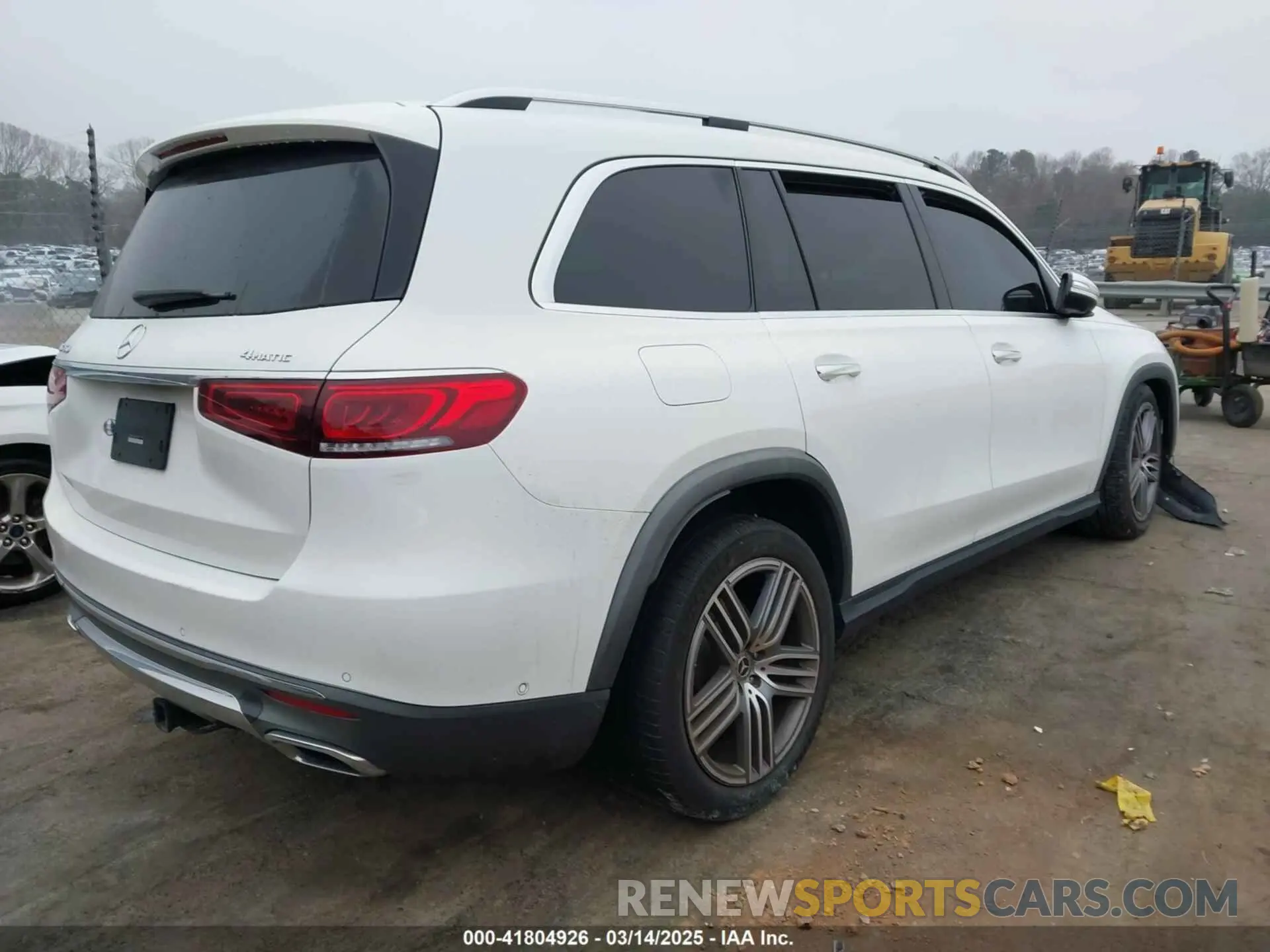 4 fotografías del automóvil dañado 4JGFF5KE4MA527615 MERCEDES-BENZ GLS 450 2021