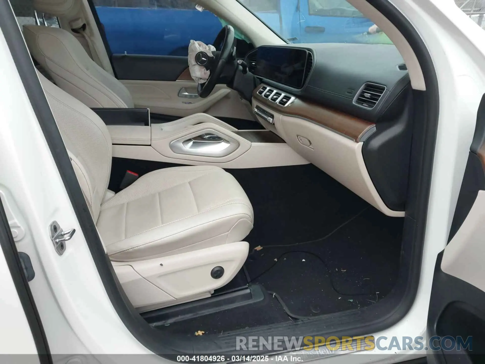 5 fotografías del automóvil dañado 4JGFF5KE4MA527615 MERCEDES-BENZ GLS 450 2021