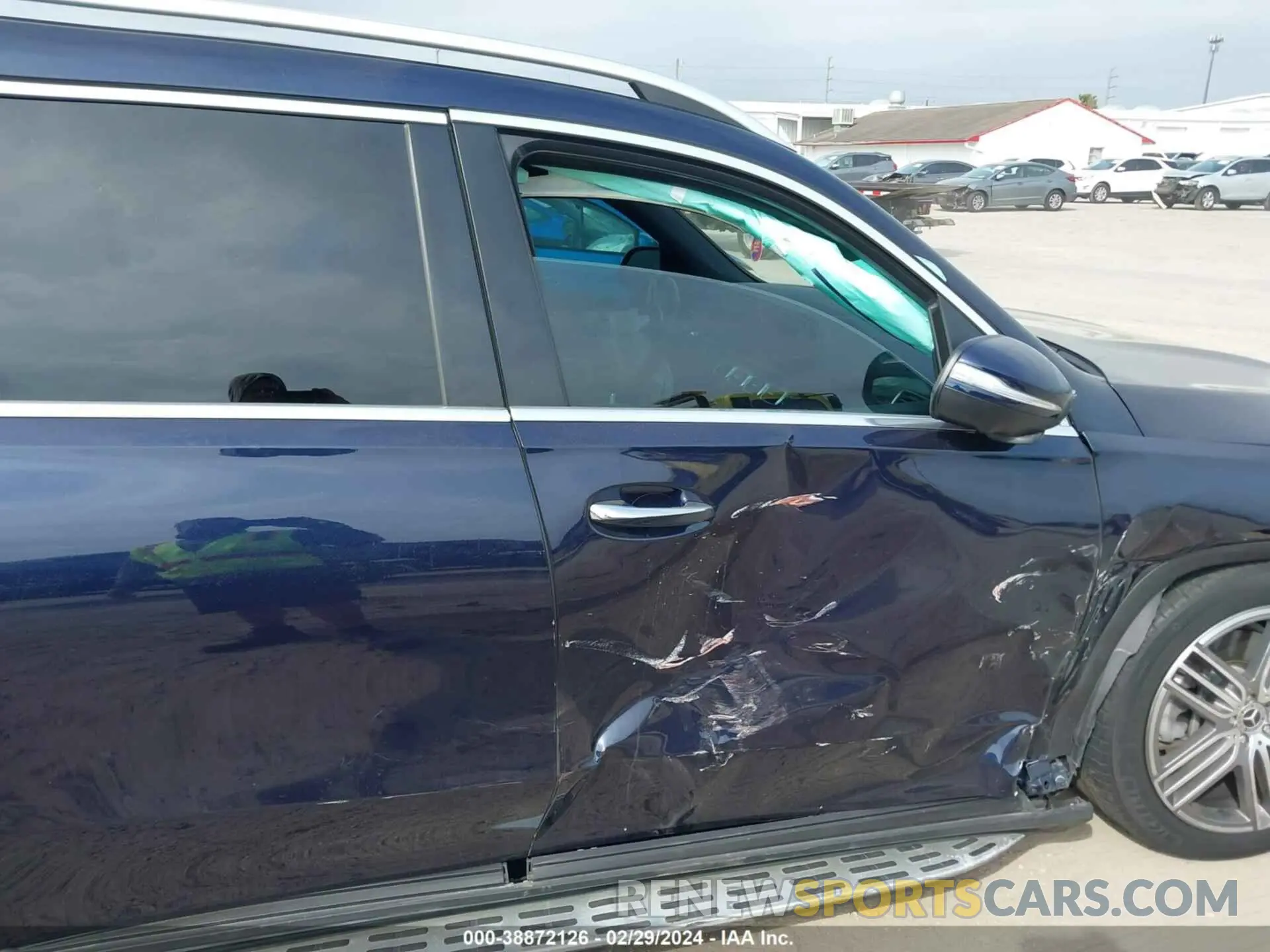 18 fotografías del automóvil dañado 4JGFF5KE5MA454397 MERCEDES-BENZ GLS 450 2021