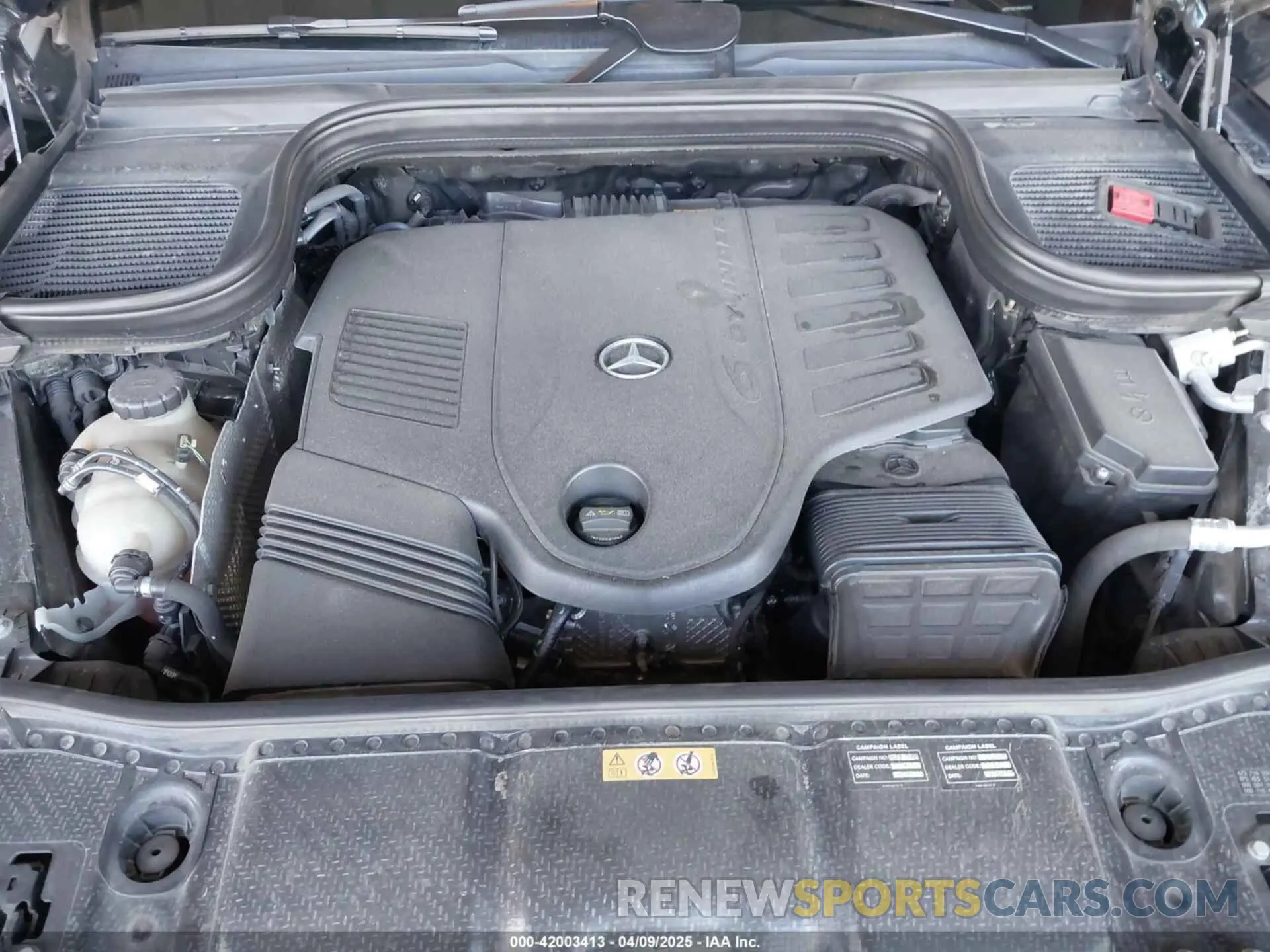 10 fotografías del automóvil dañado 4JGFF5KE5MA455372 MERCEDES-BENZ GLS 450 2021