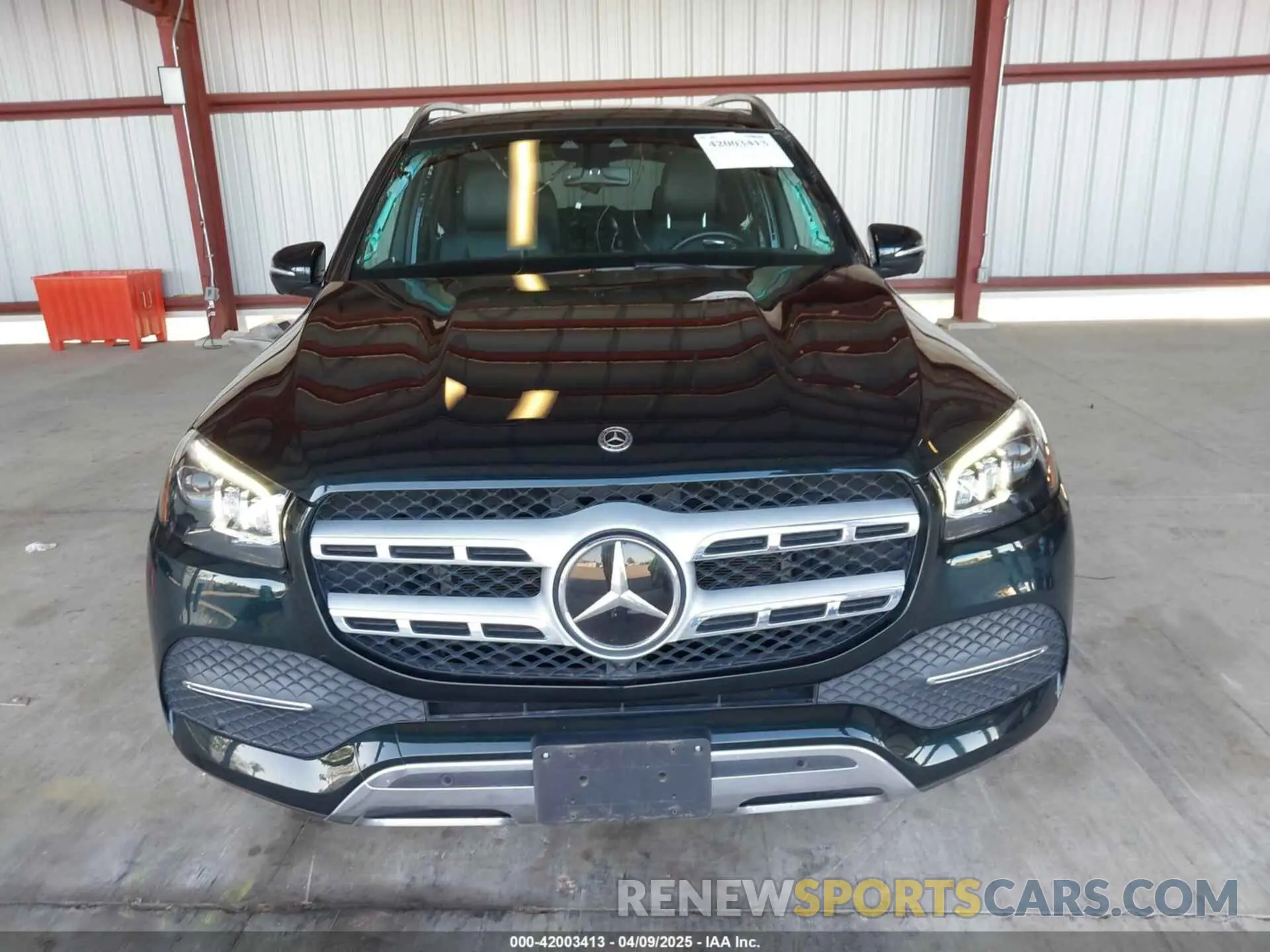 13 fotografías del automóvil dañado 4JGFF5KE5MA455372 MERCEDES-BENZ GLS 450 2021
