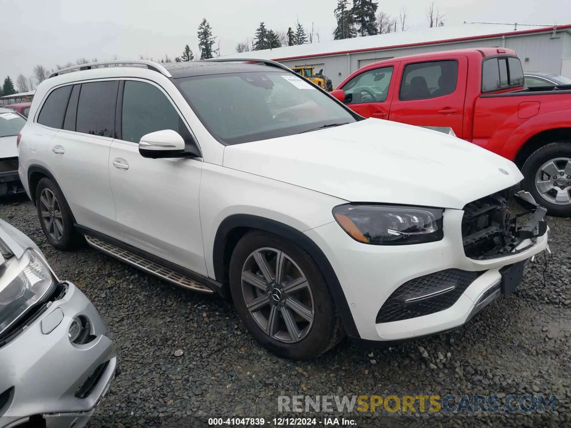 1 fotografías del automóvil dañado 4JGFF5KE6MA396218 MERCEDES-BENZ GLS 450 2021
