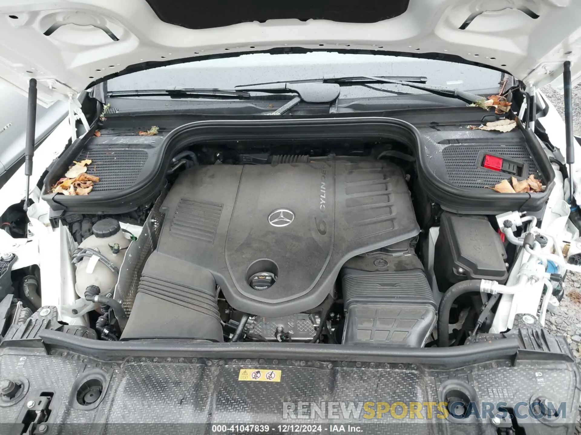 10 fotografías del automóvil dañado 4JGFF5KE6MA396218 MERCEDES-BENZ GLS 450 2021