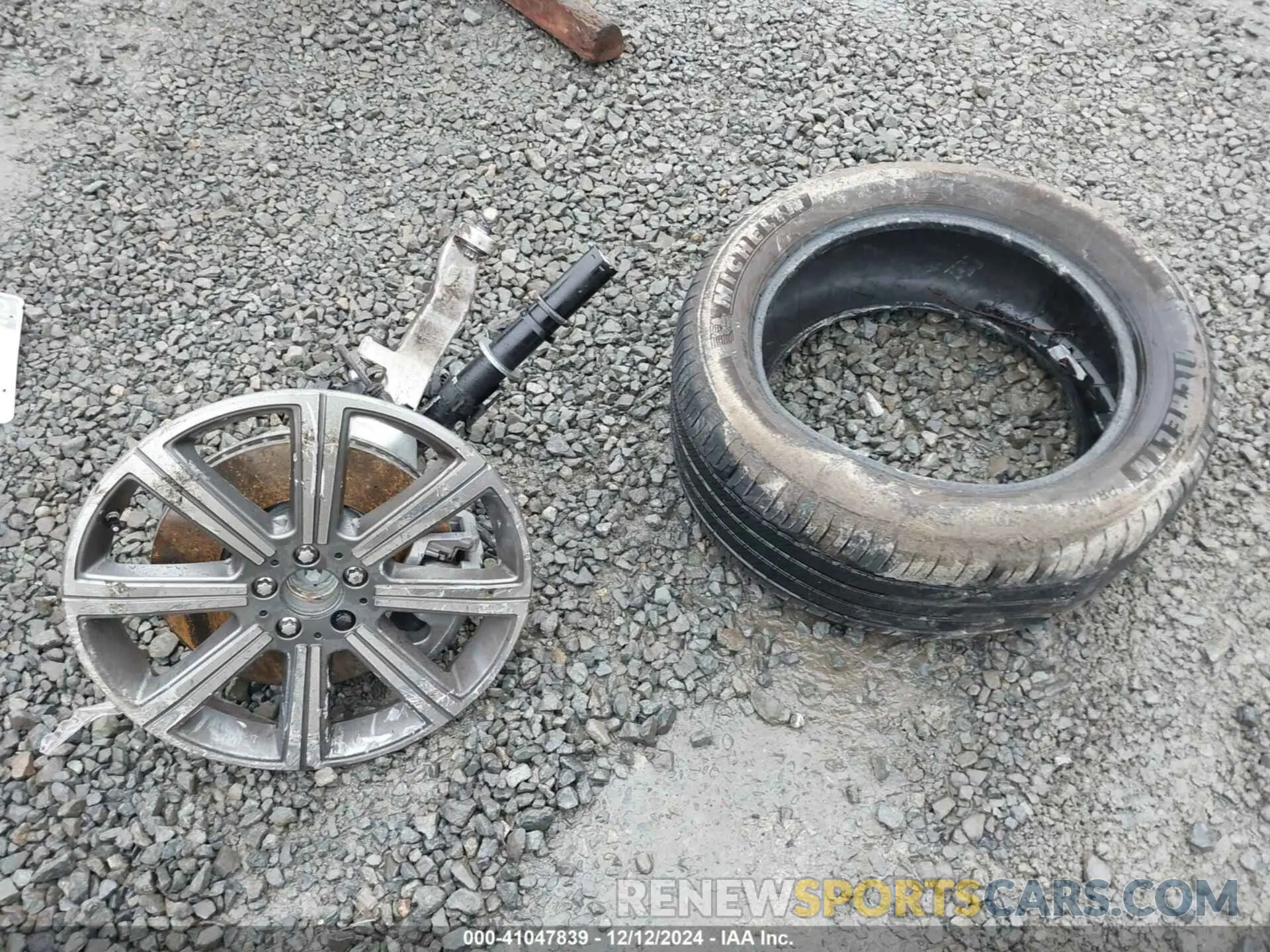 12 fotografías del automóvil dañado 4JGFF5KE6MA396218 MERCEDES-BENZ GLS 450 2021
