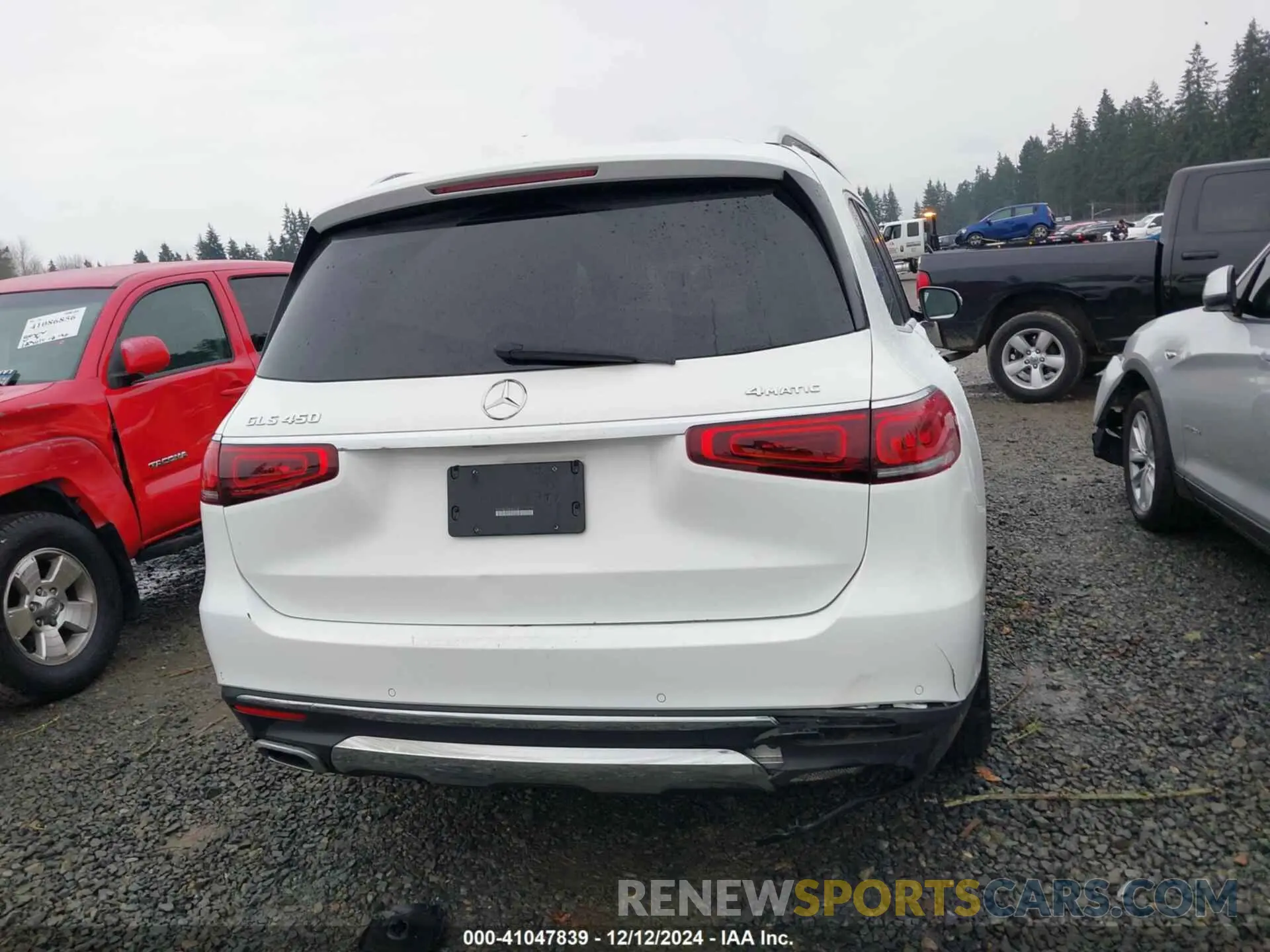 17 fotografías del automóvil dañado 4JGFF5KE6MA396218 MERCEDES-BENZ GLS 450 2021