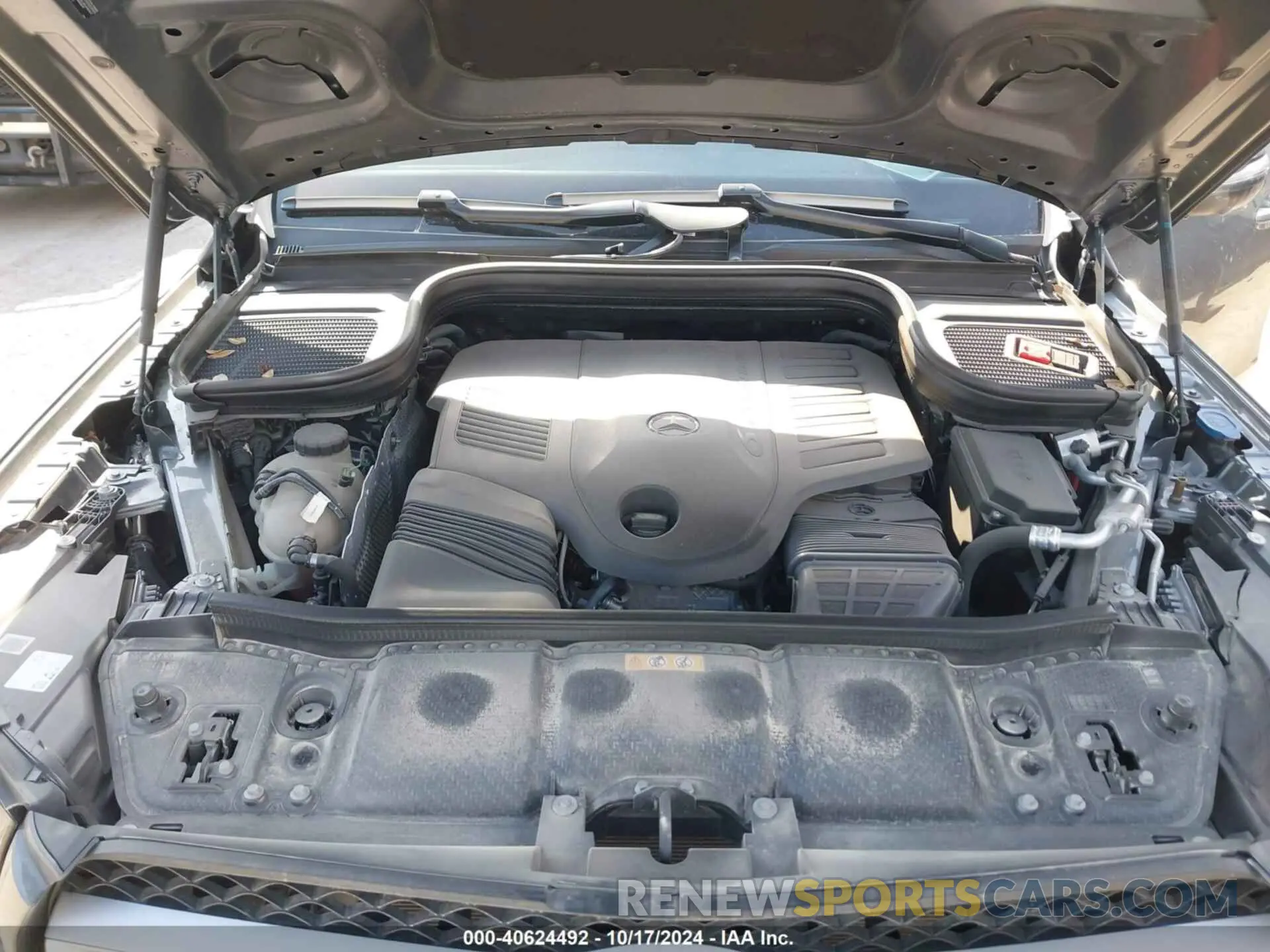 10 fotografías del automóvil dañado 4JGFF5KE6MA451783 MERCEDES-BENZ GLS 450 2021