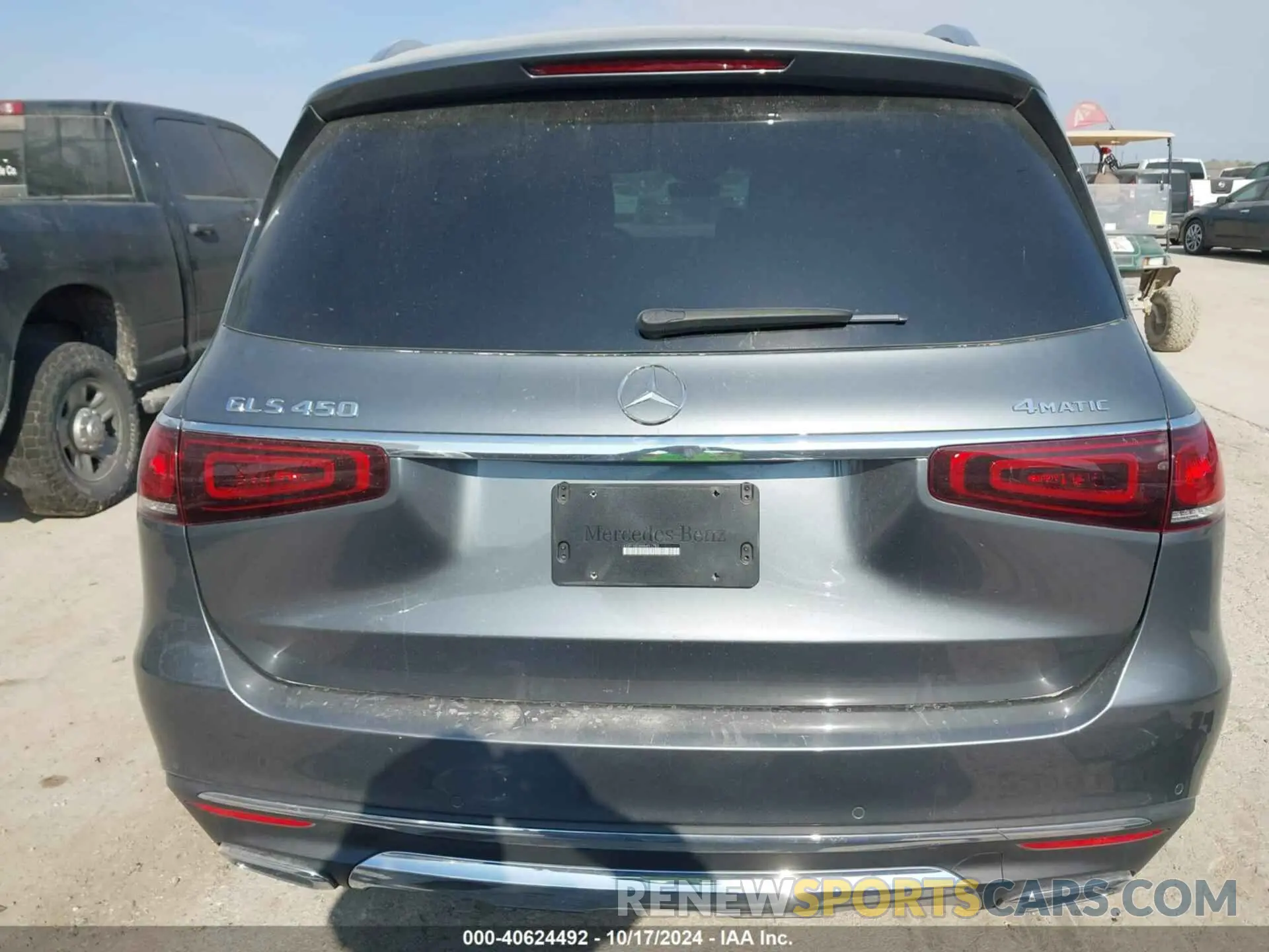 16 fotografías del automóvil dañado 4JGFF5KE6MA451783 MERCEDES-BENZ GLS 450 2021