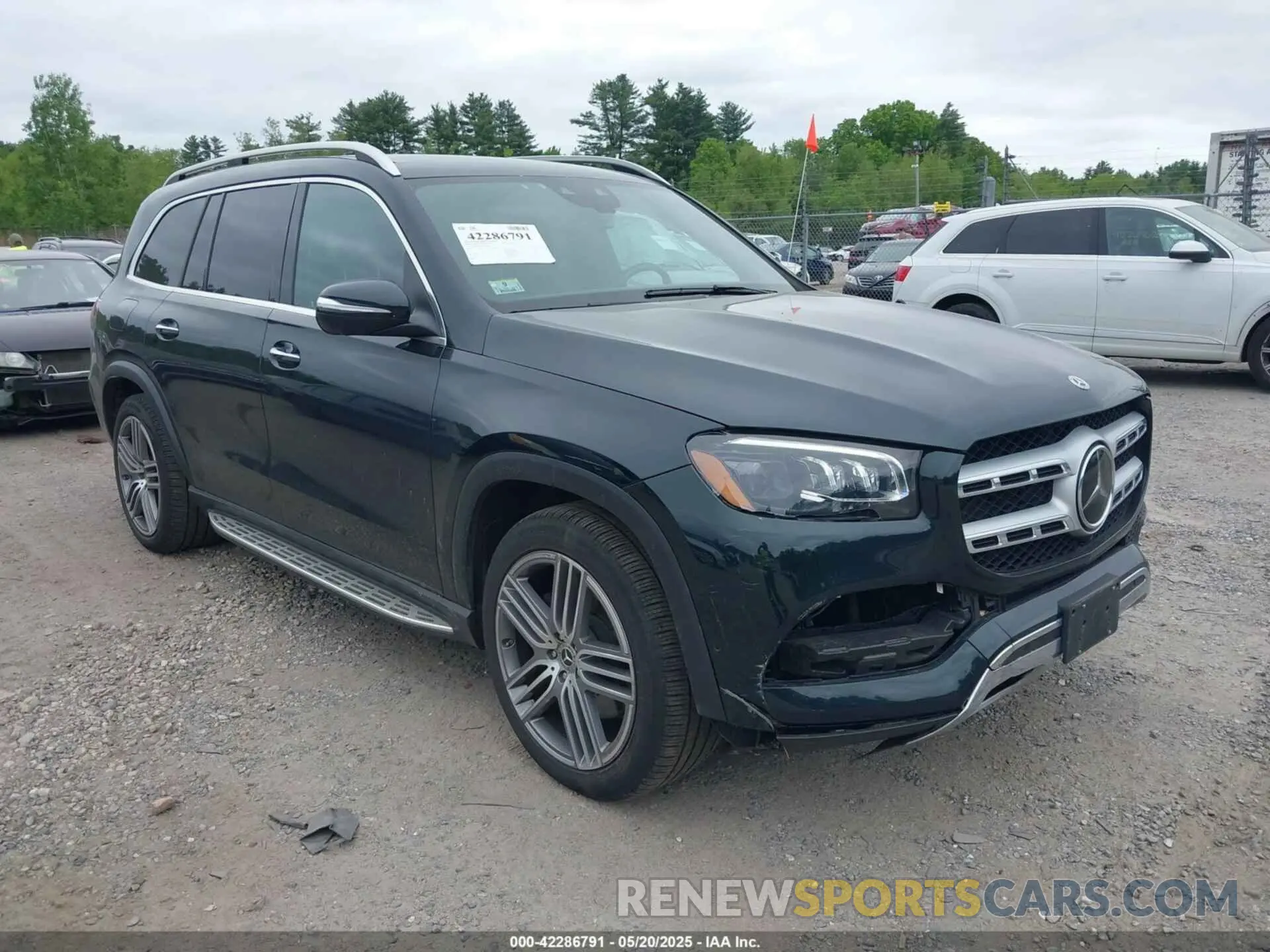 1 fotografías del automóvil dañado 4JGFF5KE6MA534582 MERCEDES-BENZ GLS 450 2021