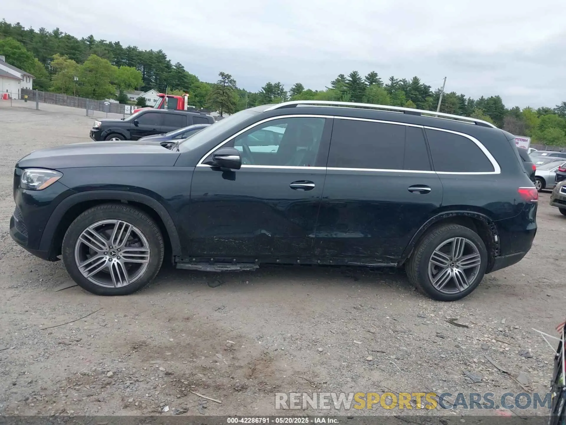 14 fotografías del automóvil dañado 4JGFF5KE6MA534582 MERCEDES-BENZ GLS 450 2021