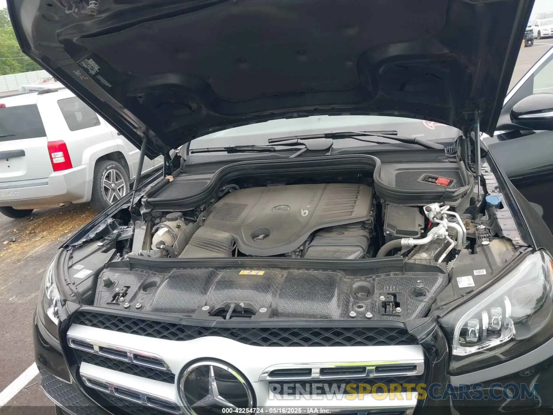 10 fotografías del automóvil dañado 4JGFF5KE7MA424253 MERCEDES-BENZ GLS 450 2021
