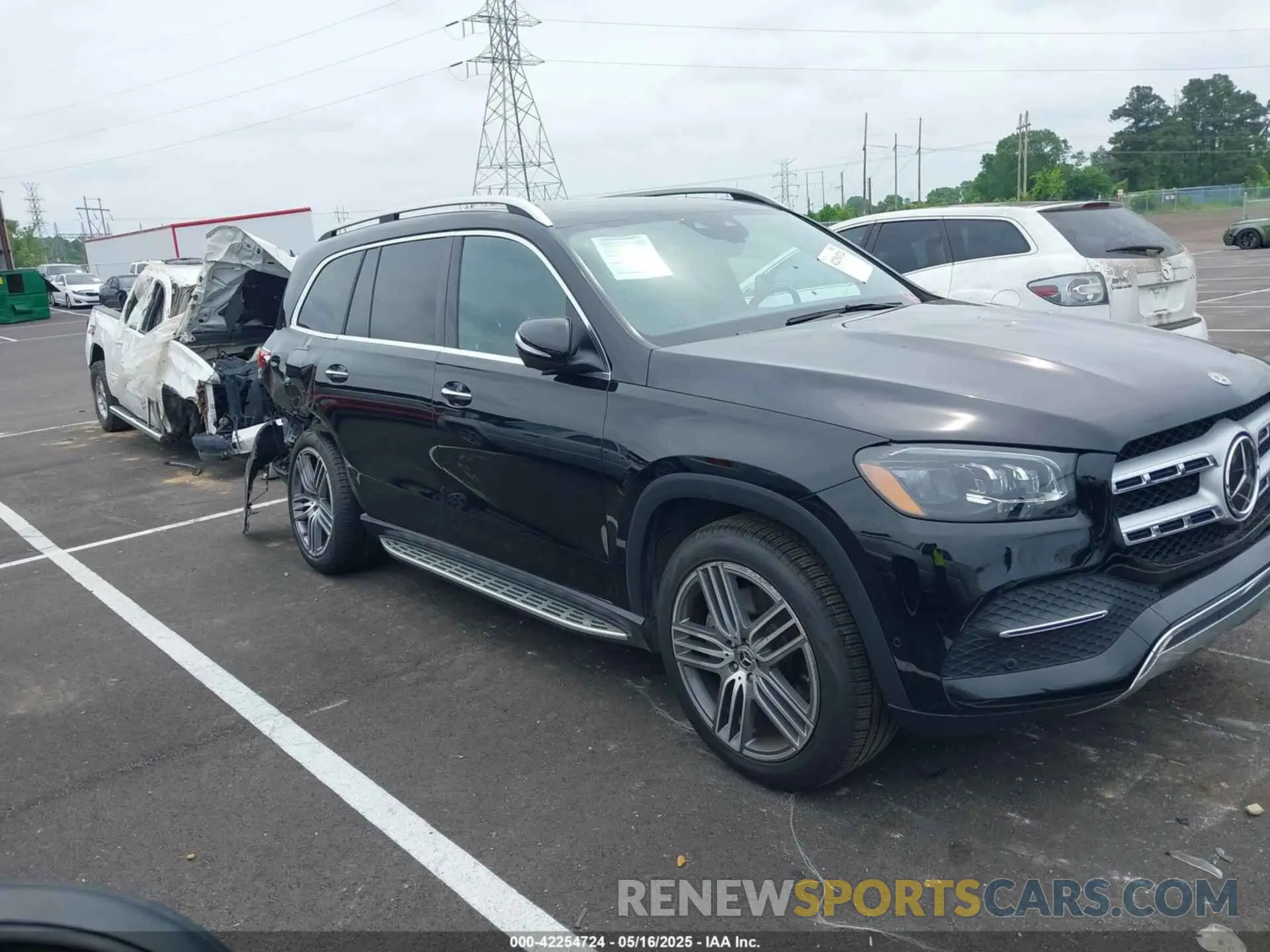 13 fotografías del automóvil dañado 4JGFF5KE7MA424253 MERCEDES-BENZ GLS 450 2021