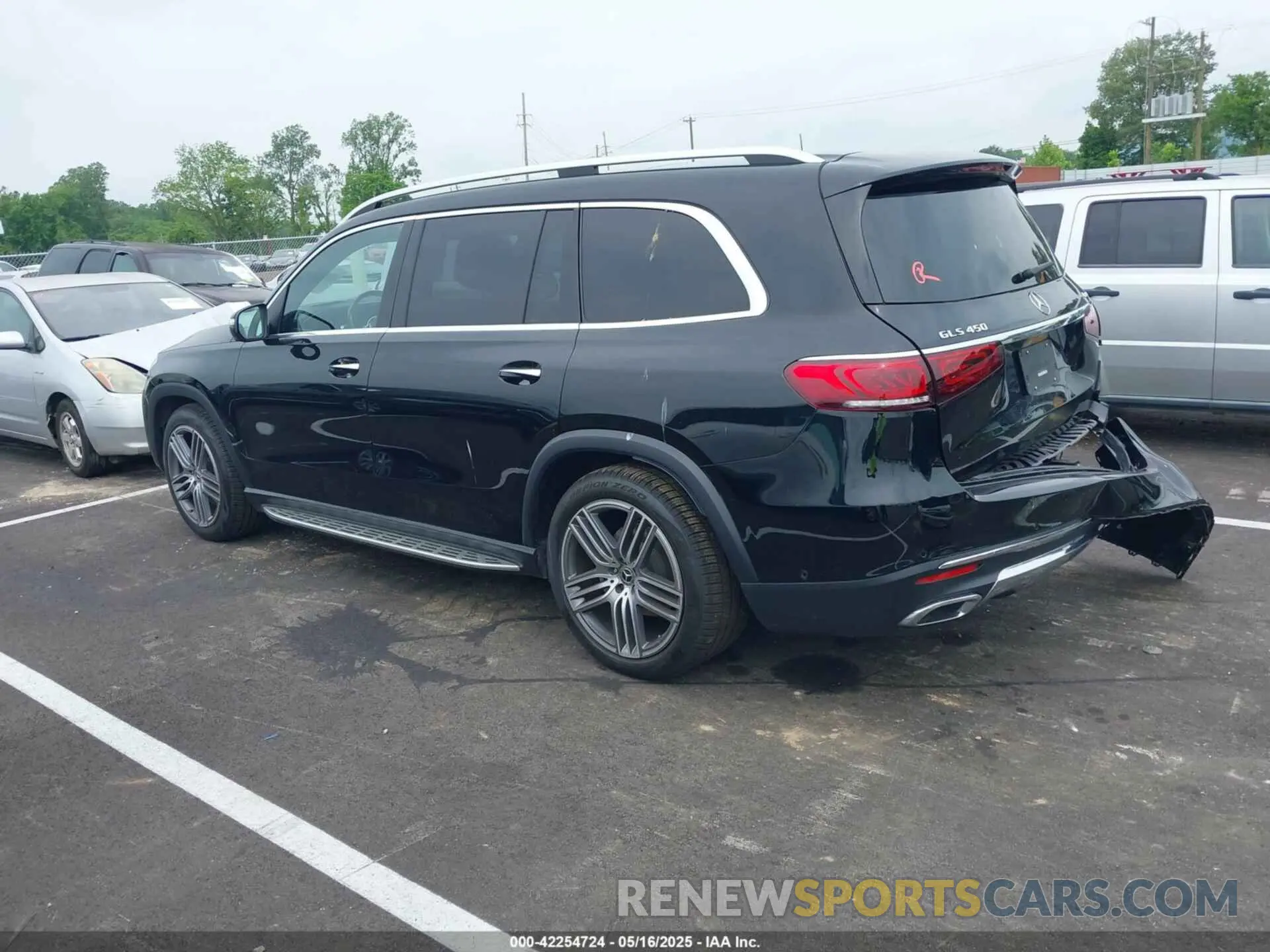 14 fotografías del automóvil dañado 4JGFF5KE7MA424253 MERCEDES-BENZ GLS 450 2021