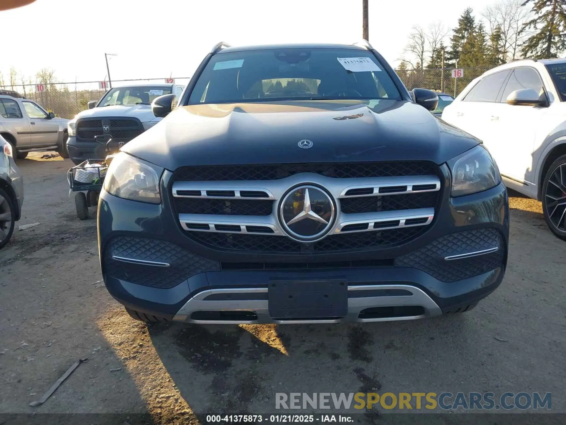 13 fotografías del automóvil dañado 4JGFF5KE7MA431784 MERCEDES-BENZ GLS 450 2021