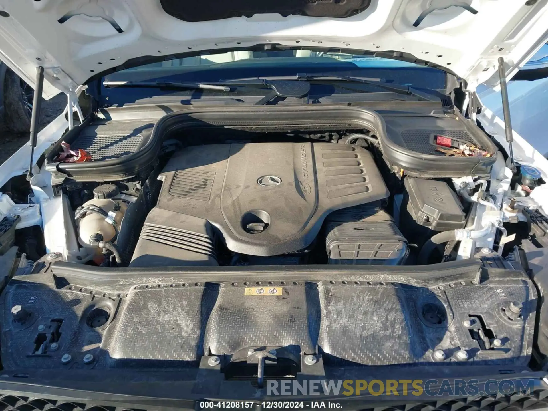 10 fotografías del automóvil dañado 4JGFF5KE8MA440929 MERCEDES-BENZ GLS 450 2021
