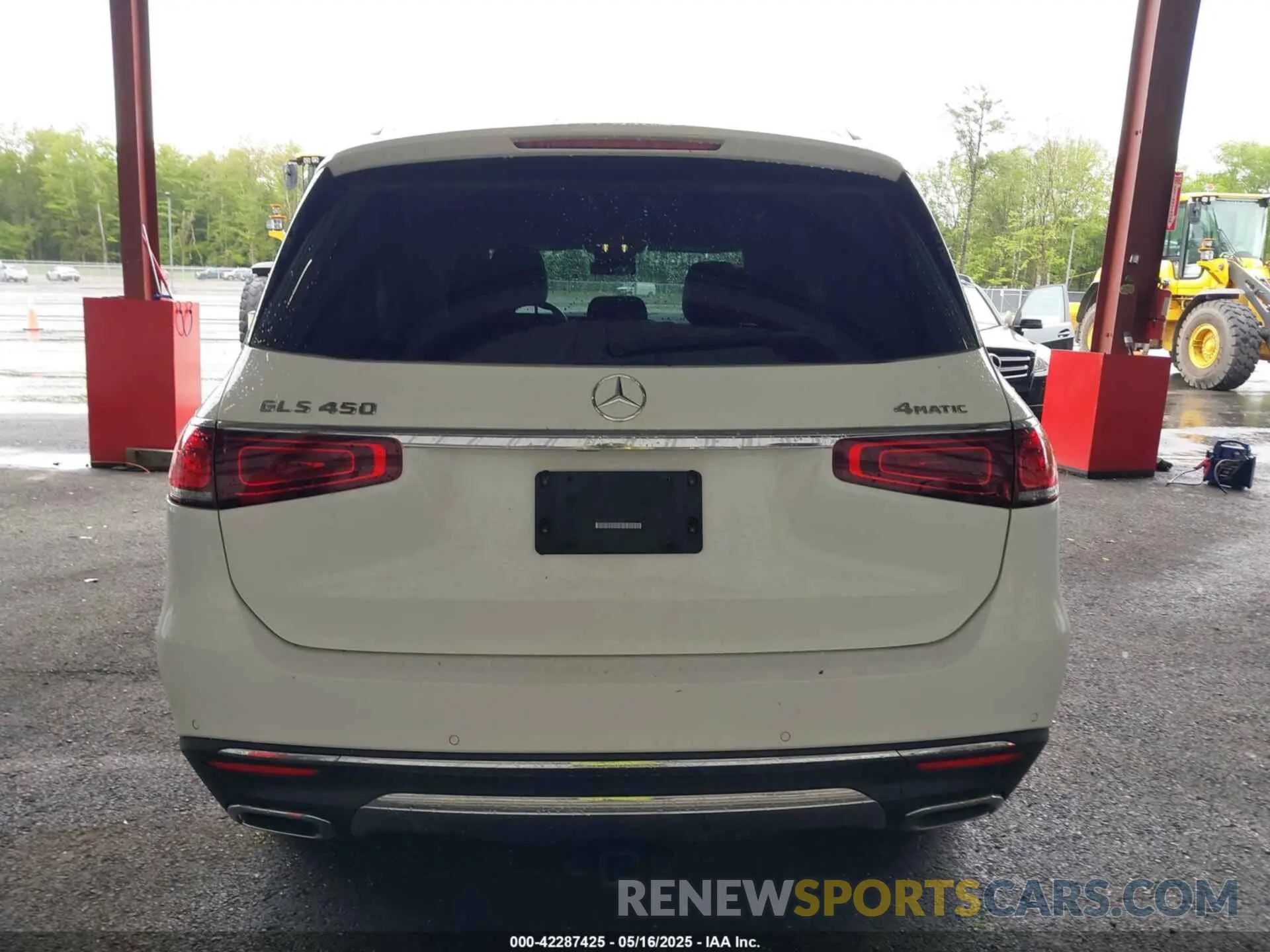 15 fotografías del automóvil dañado 4JGFF5KE9MA572260 MERCEDES-BENZ GLS 450 2021