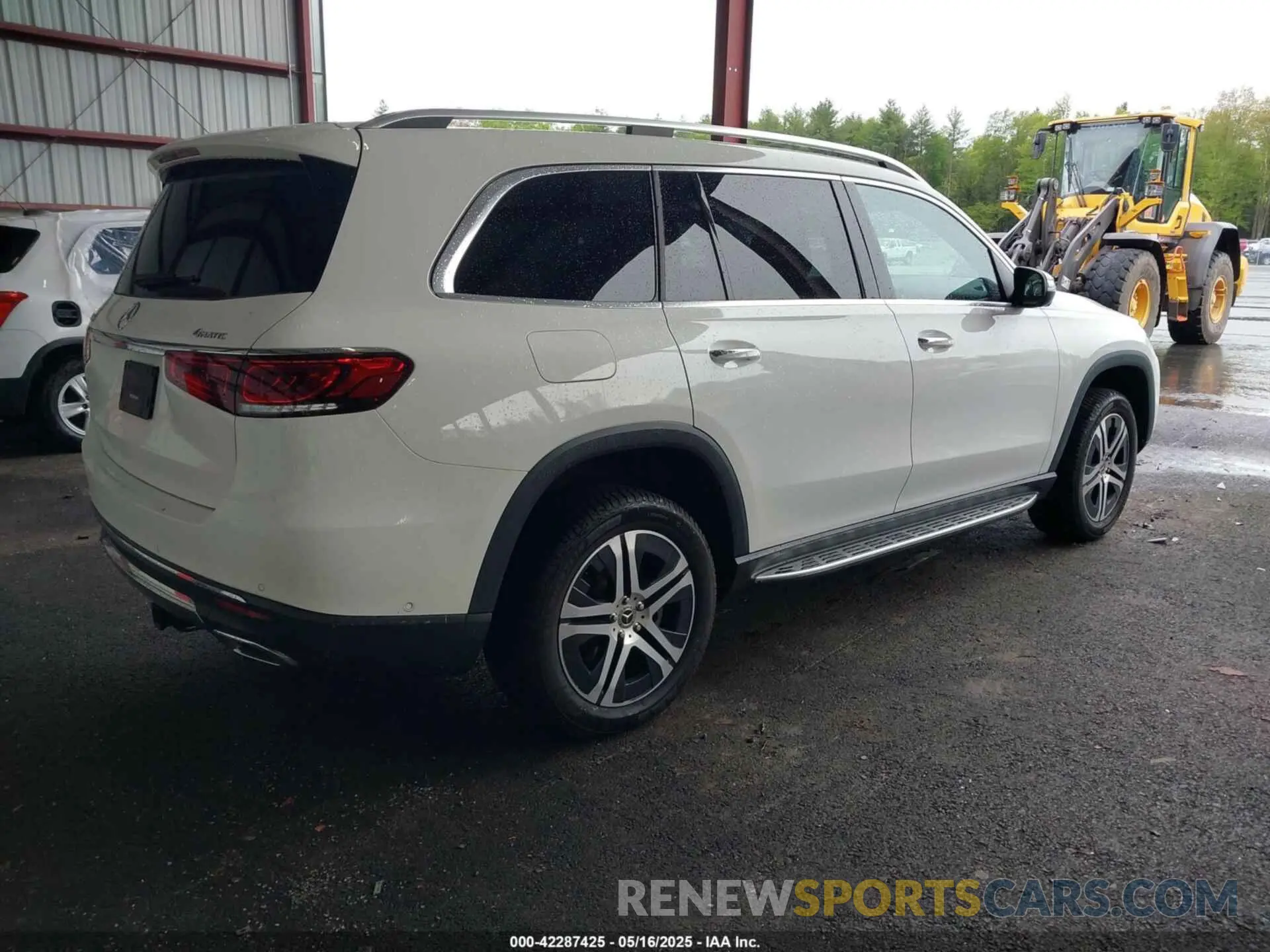 4 fotografías del automóvil dañado 4JGFF5KE9MA572260 MERCEDES-BENZ GLS 450 2021