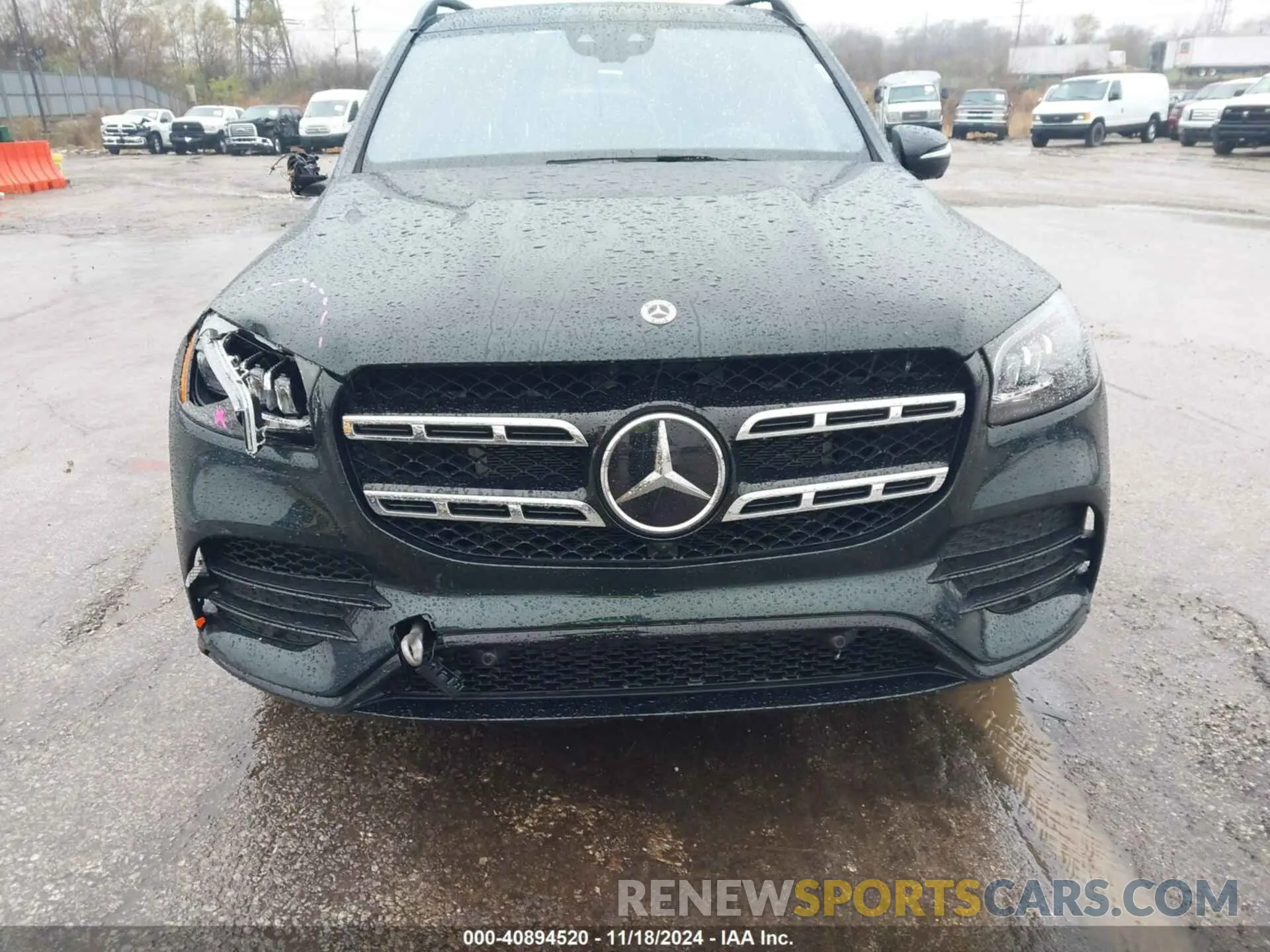 12 fotografías del automóvil dañado 4JGFF5KE4NA636478 MERCEDES-BENZ GLS 450 2022