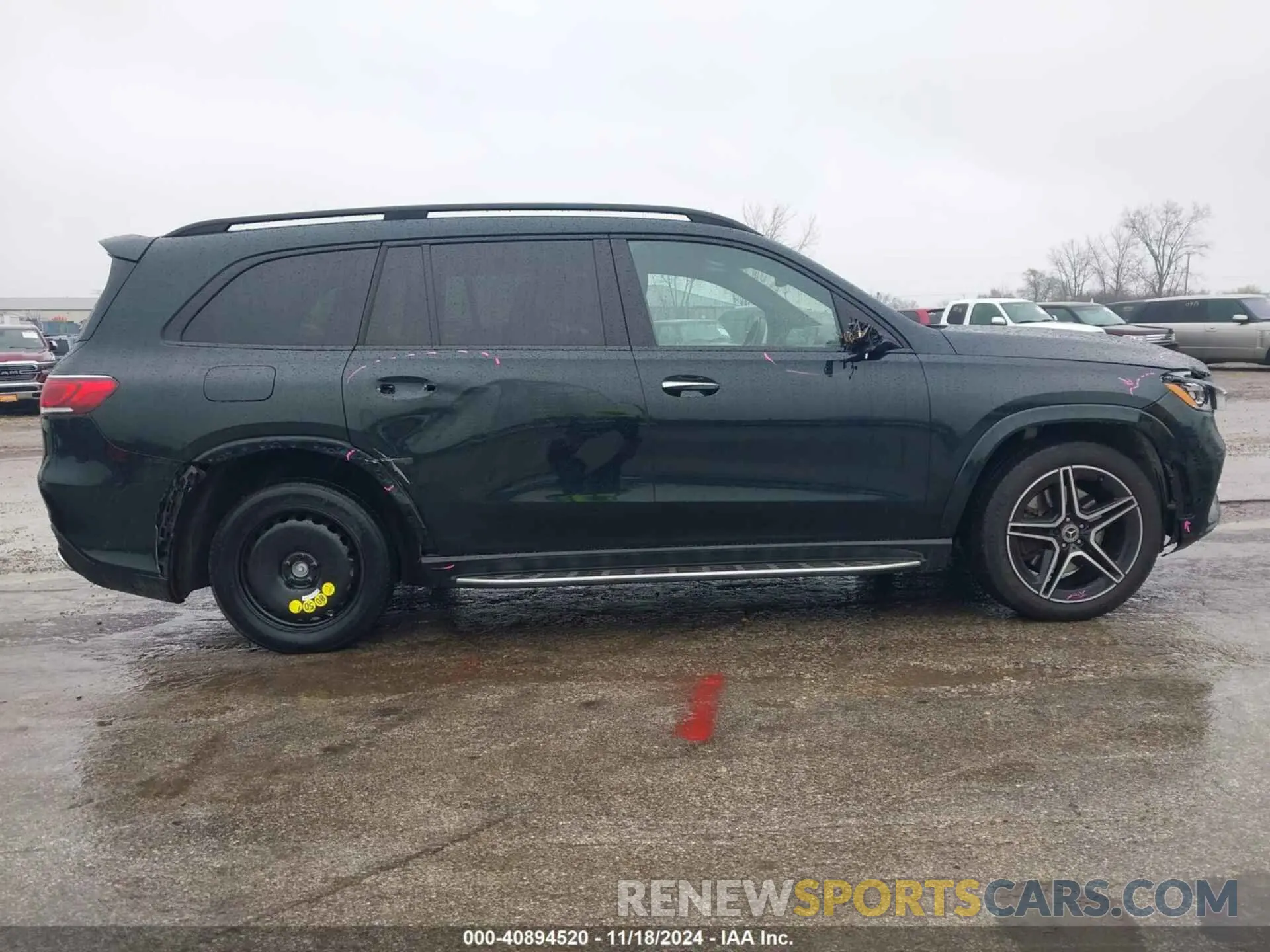 13 fotografías del automóvil dañado 4JGFF5KE4NA636478 MERCEDES-BENZ GLS 450 2022