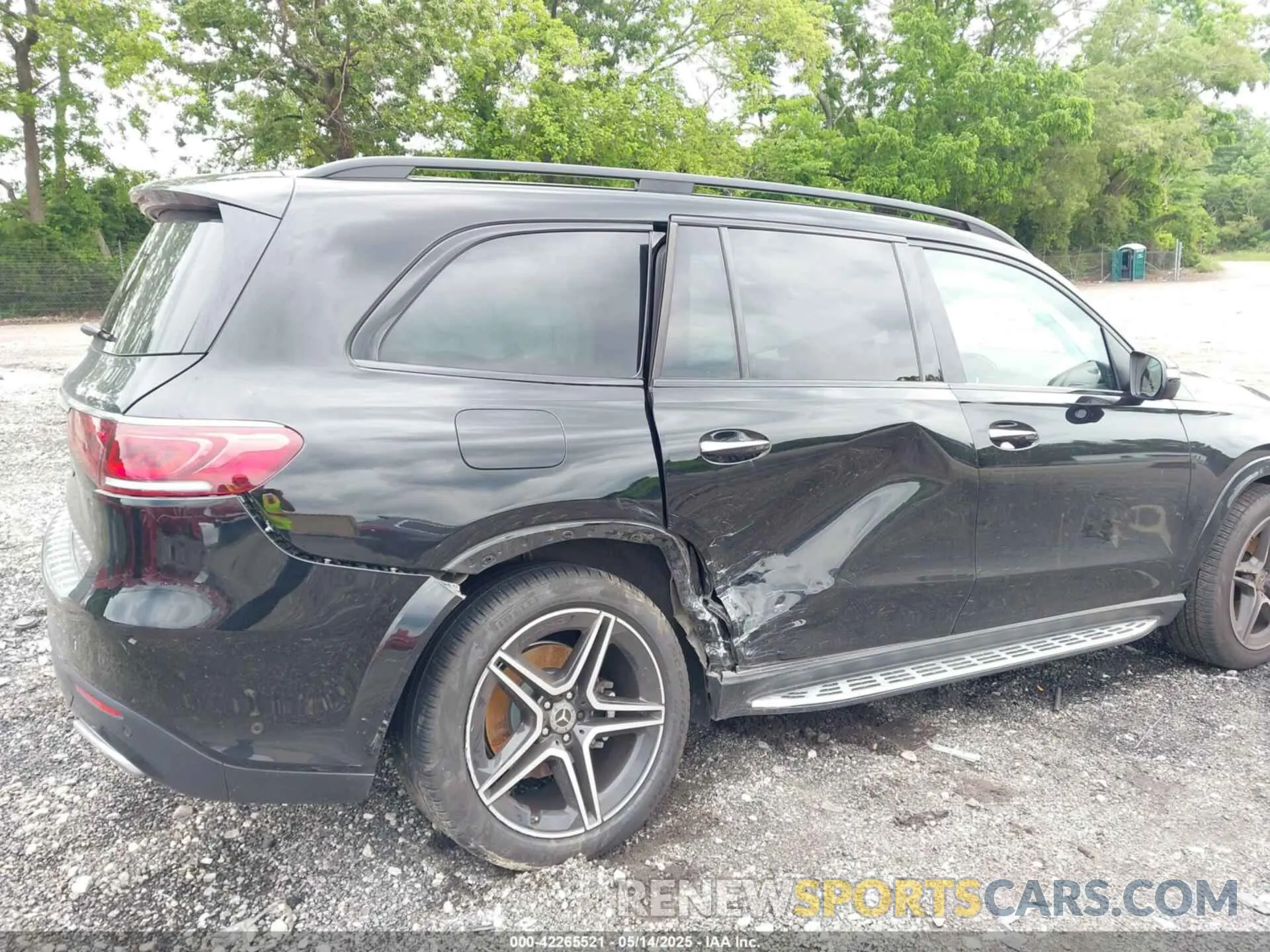 6 fotografías del automóvil dañado 4JGFF5KEXNA735791 MERCEDES-BENZ GLS 450 2022