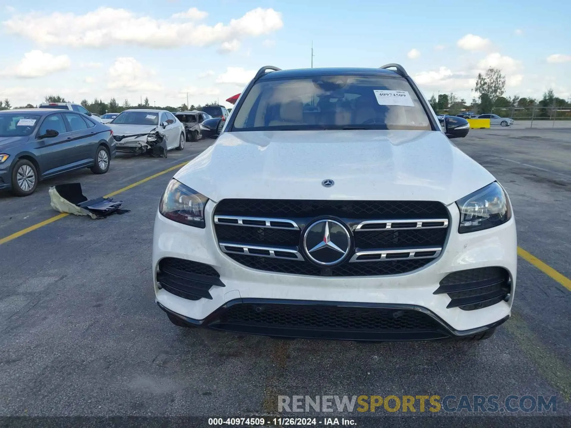 6 fotografías del automóvil dañado 4JGFF5KE7PA923851 MERCEDES-BENZ GLS 450 2023