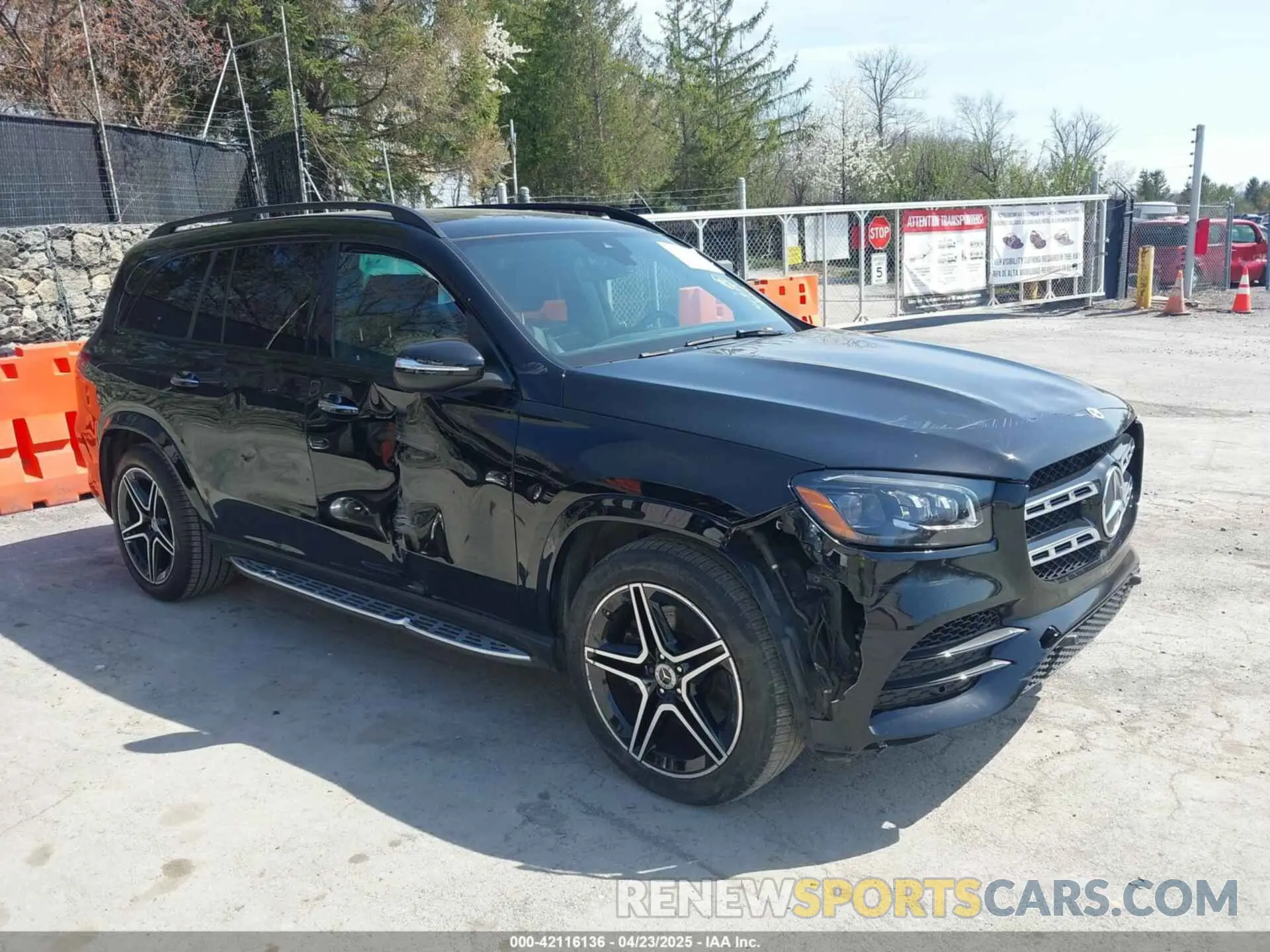 1 fotografías del automóvil dañado 4JGFF5KE8PA879956 MERCEDES-BENZ GLS 450 2023